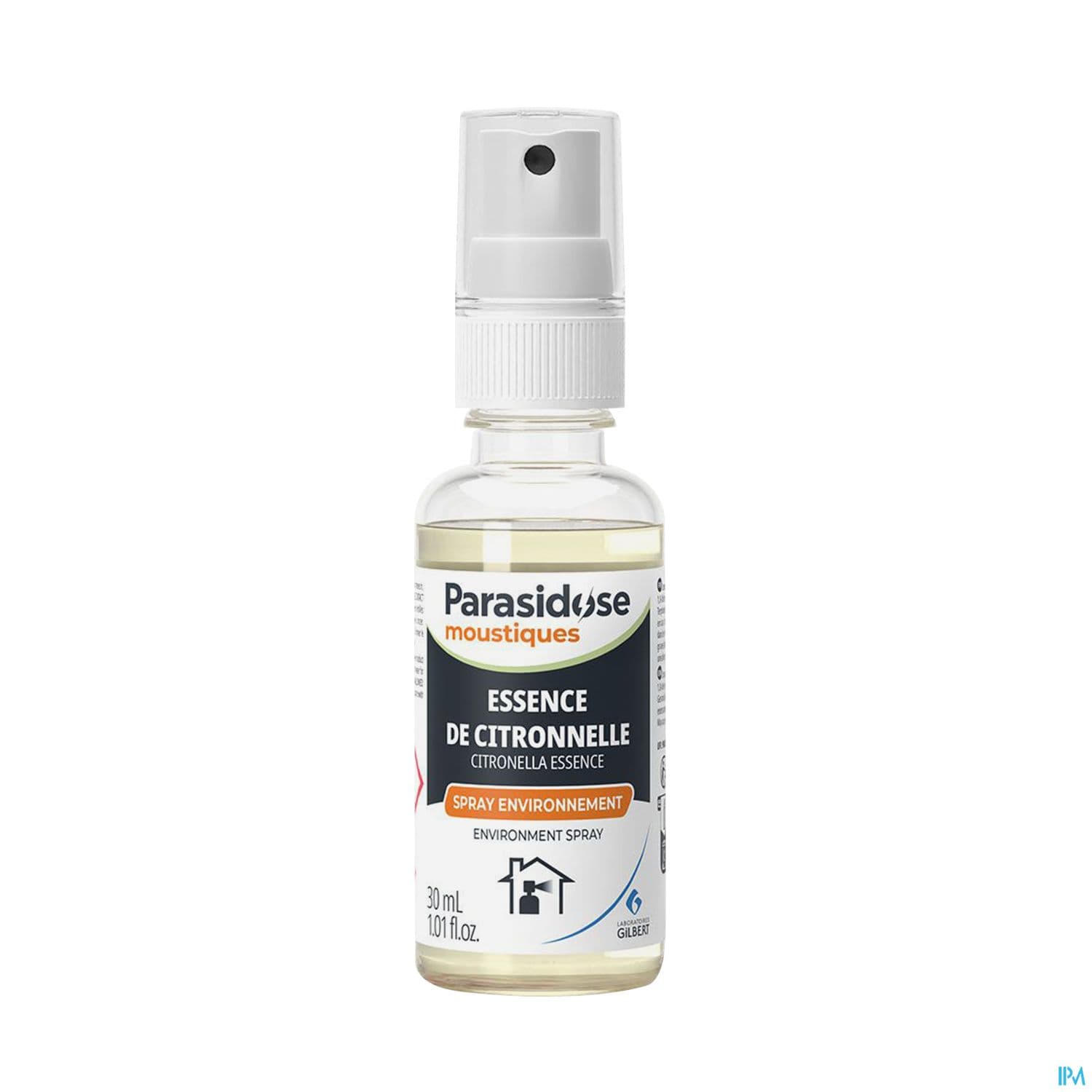 Laboratoires Gilbert Parasidose Moustique Essence De Citronnelle 30ml