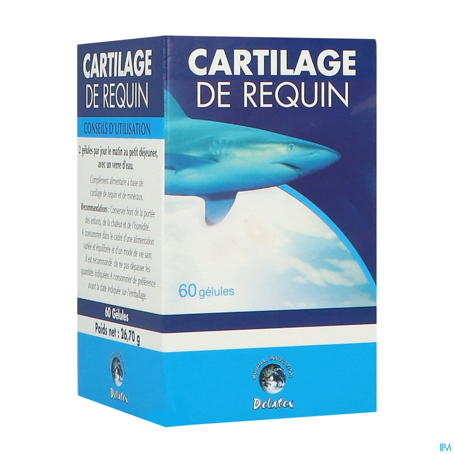 CARTILAGE DE REQUIN GELUL 60
