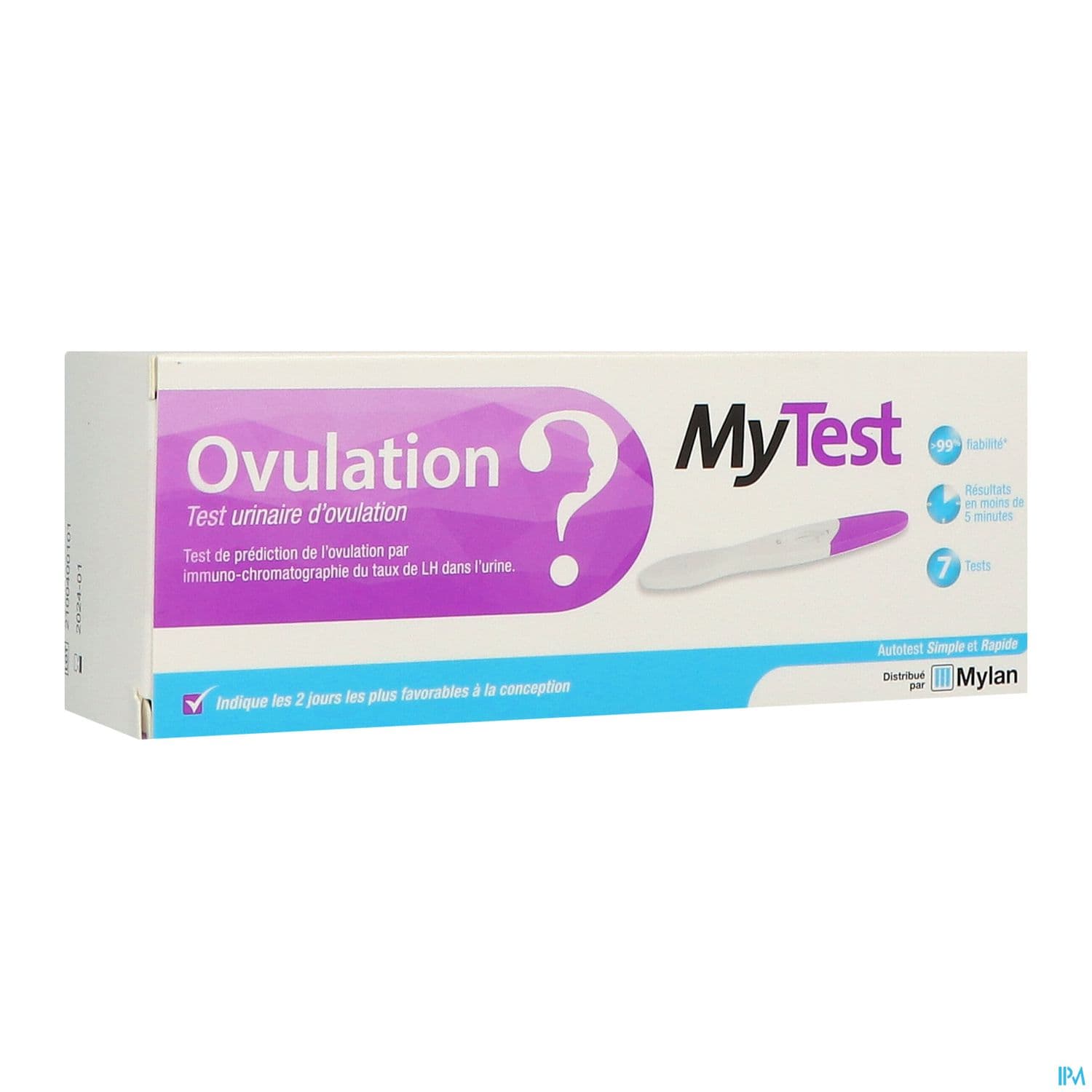 MY-TEST OVULATION MYLAN 7