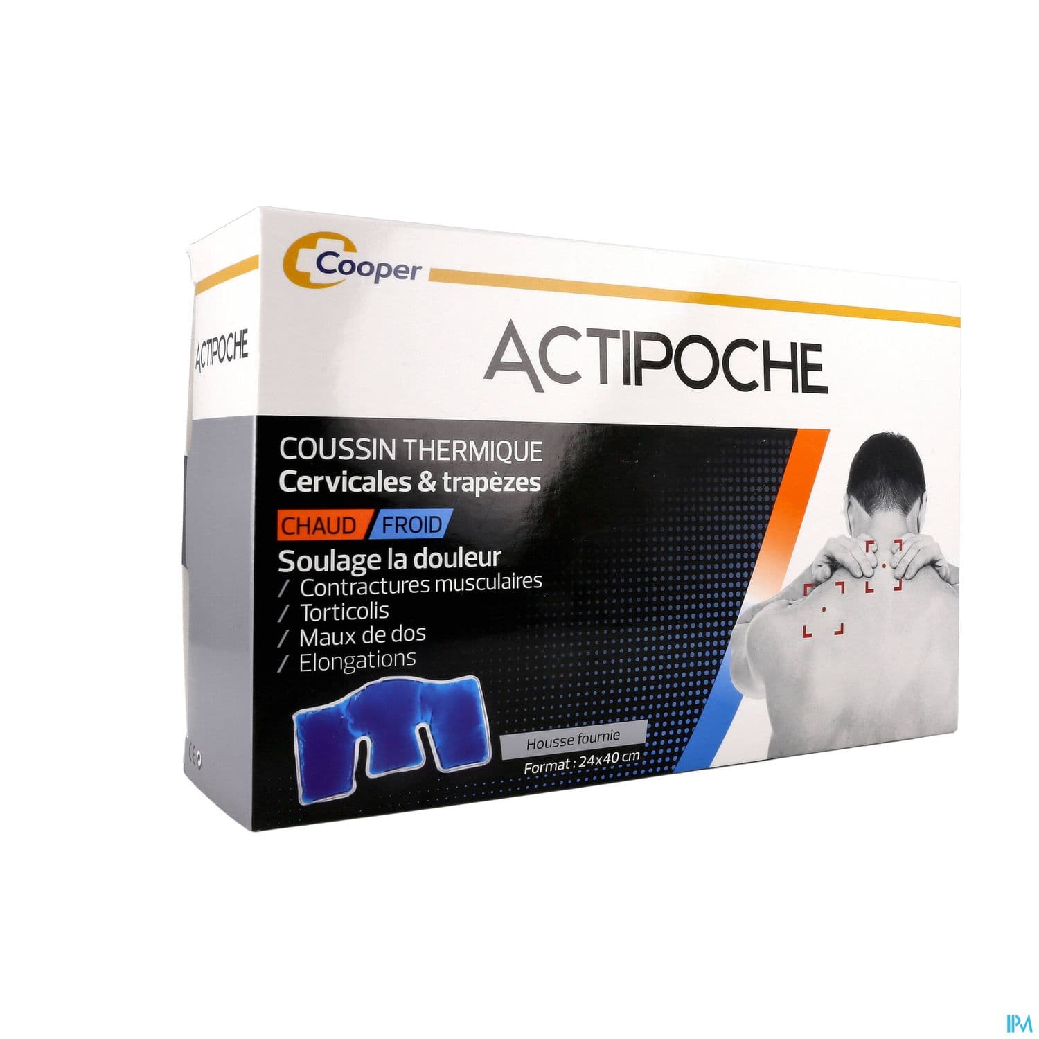 Cooper Actipoche Gel Cervicale Trapeze 24cm X 40cm