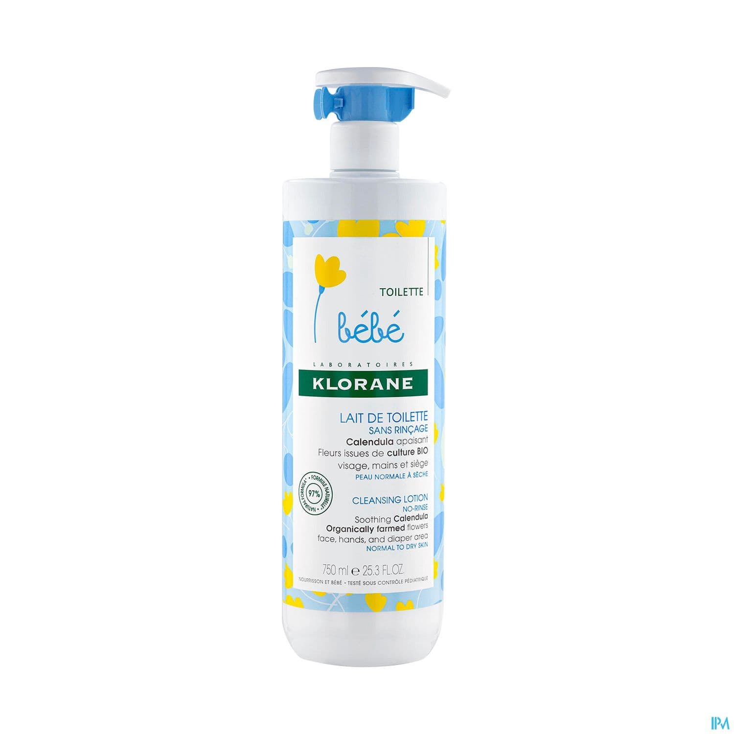 KLORANE BB LAIT TOILETTE 750ML