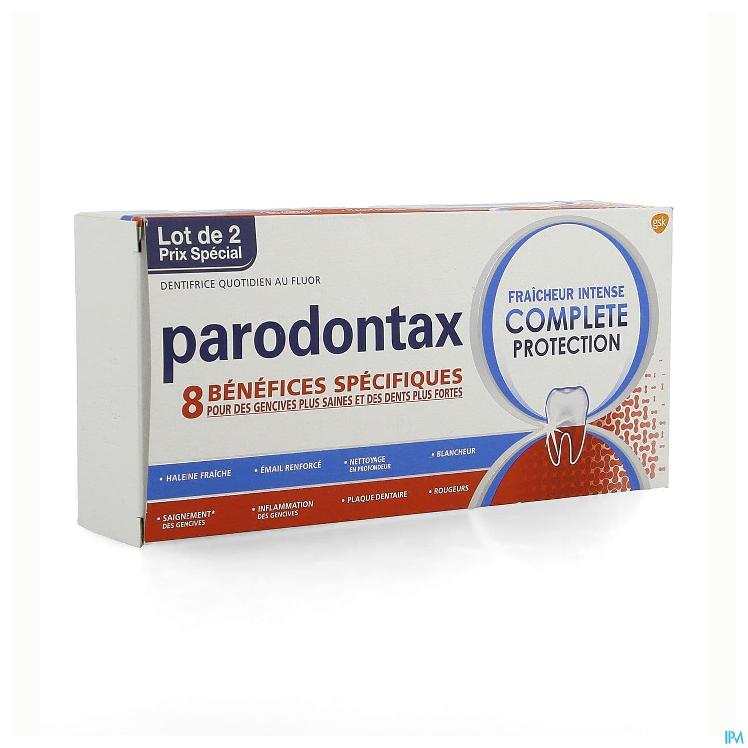 Parodontax Dentifrice Protection Complete 75ml X2