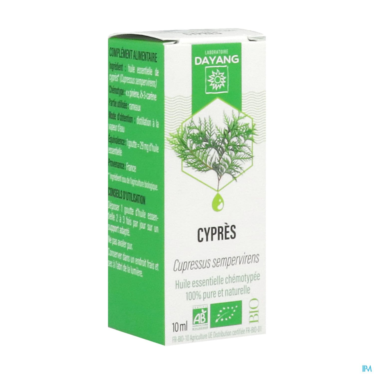 DAYANG CYPRES HE BIO 10ML — Pharmacie Boulogne Print