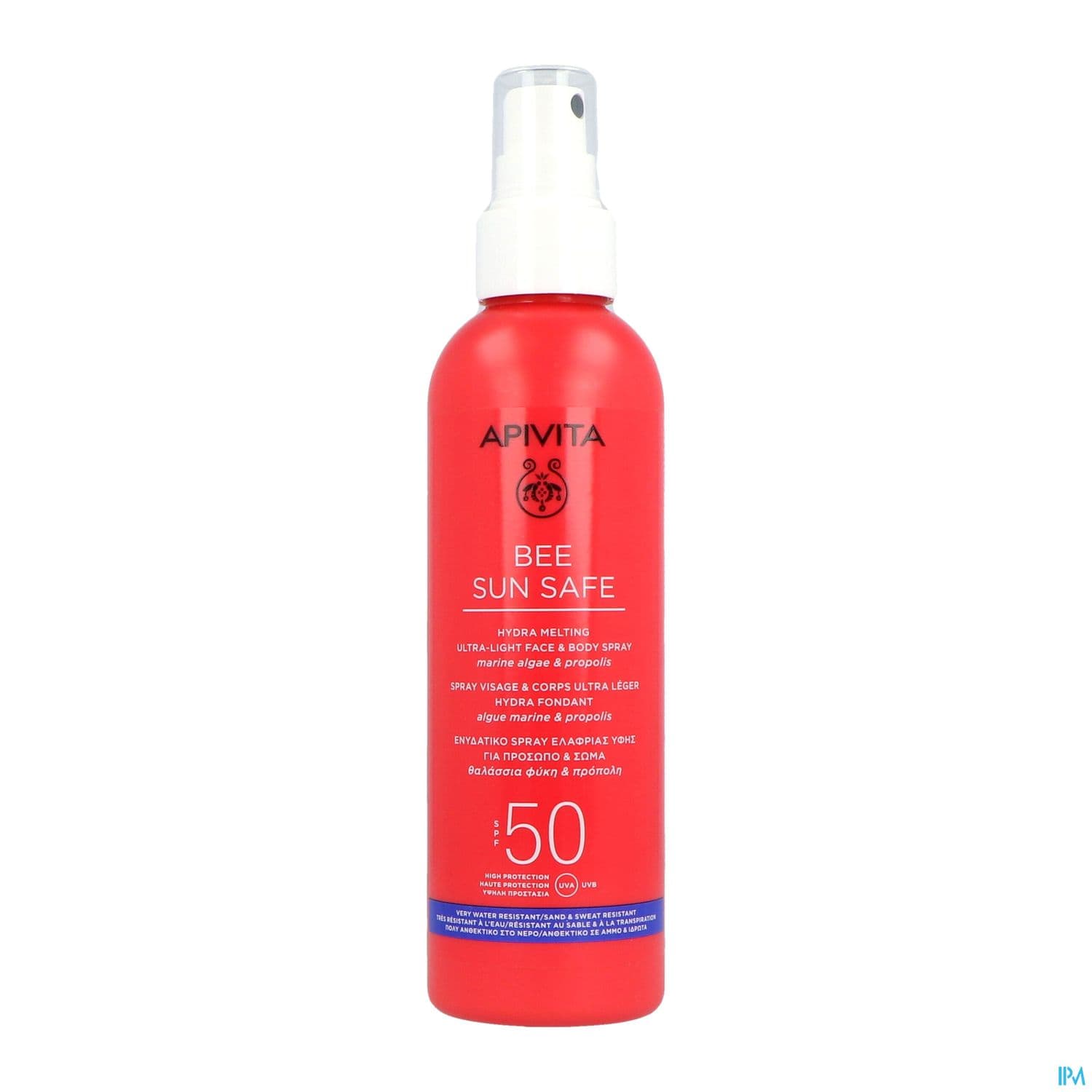Apivita Bee Sun Safe Spf50 Spray Visage Et Corps Ultra Leger Hydra Fondant 200ml — Pharmacie Villenave Rocade