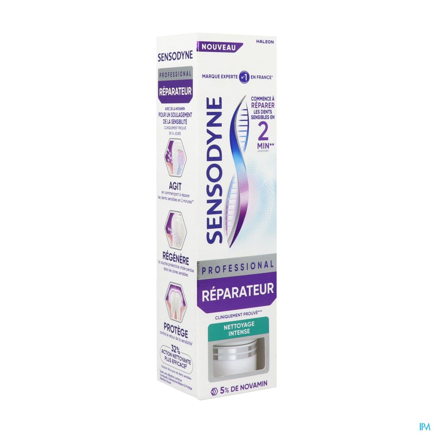 Sensodyne Pro Reparateur Pate Dentifrice Nettoyage Intense 75ml