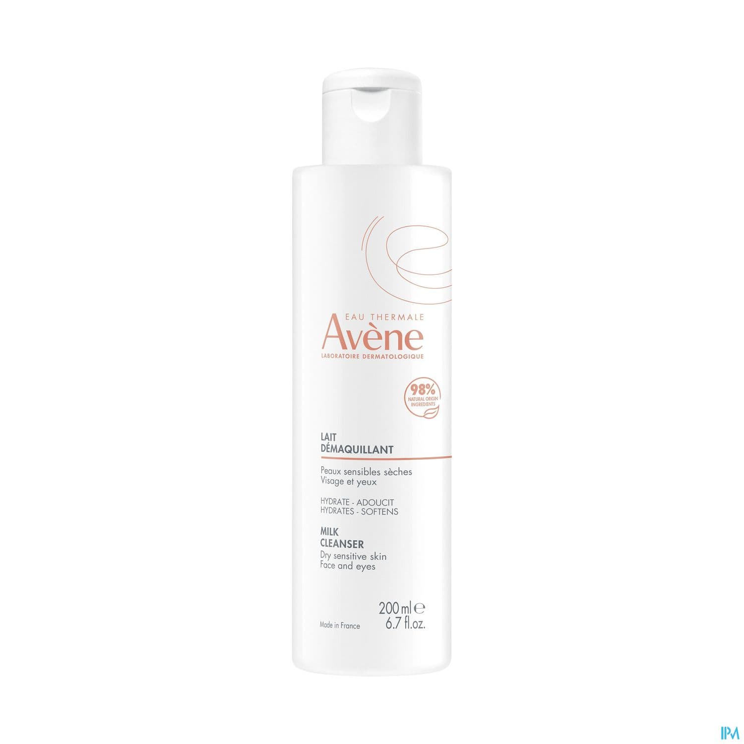 Eau Thermale Avene Lait Demaquillant Flacon 200ml