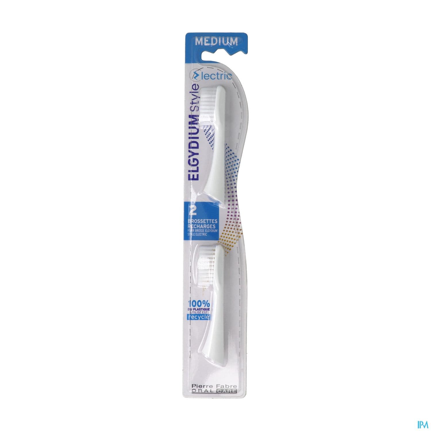 Elgydium Style Recharge Brosse A Dents Electrique Medium X2