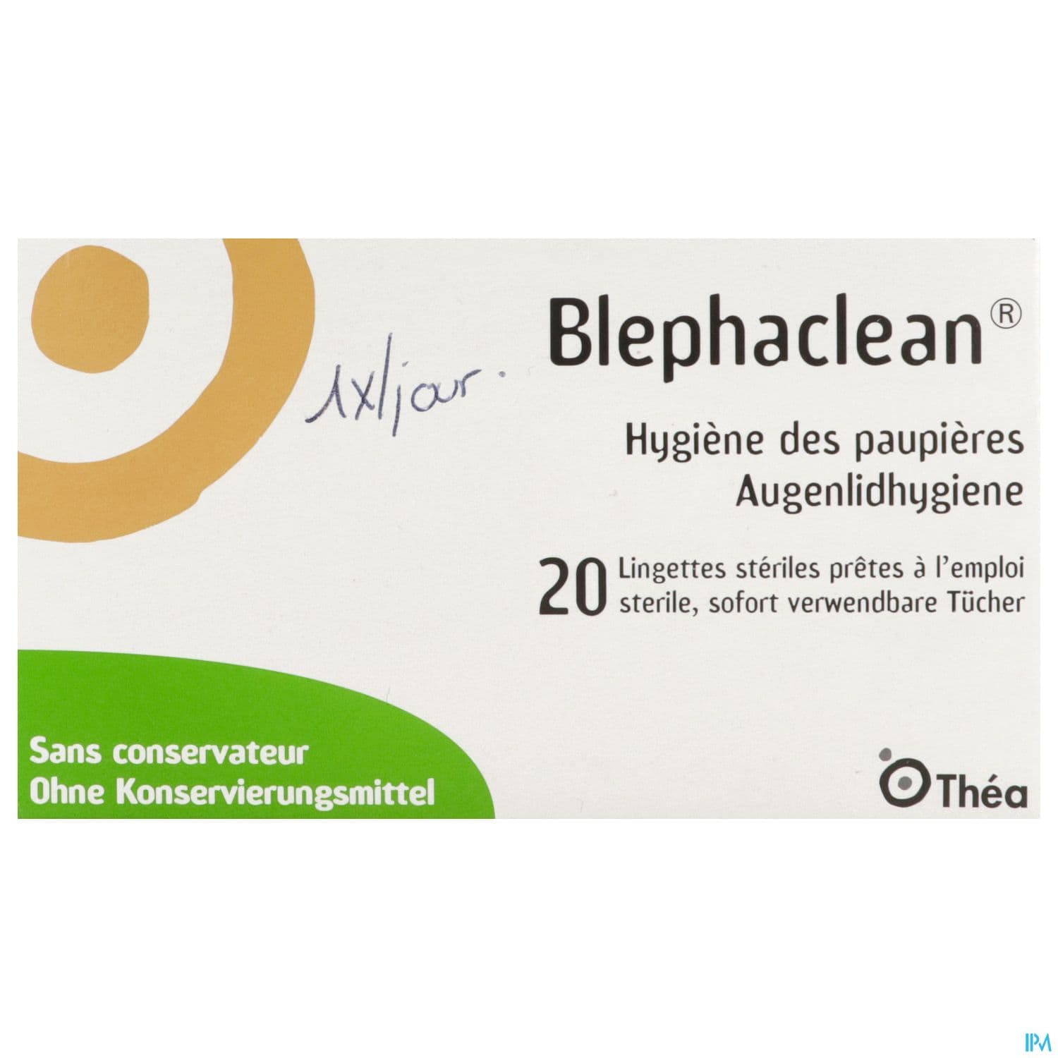 BLEPHACLEAN COMP ST PAUPIERE 20
