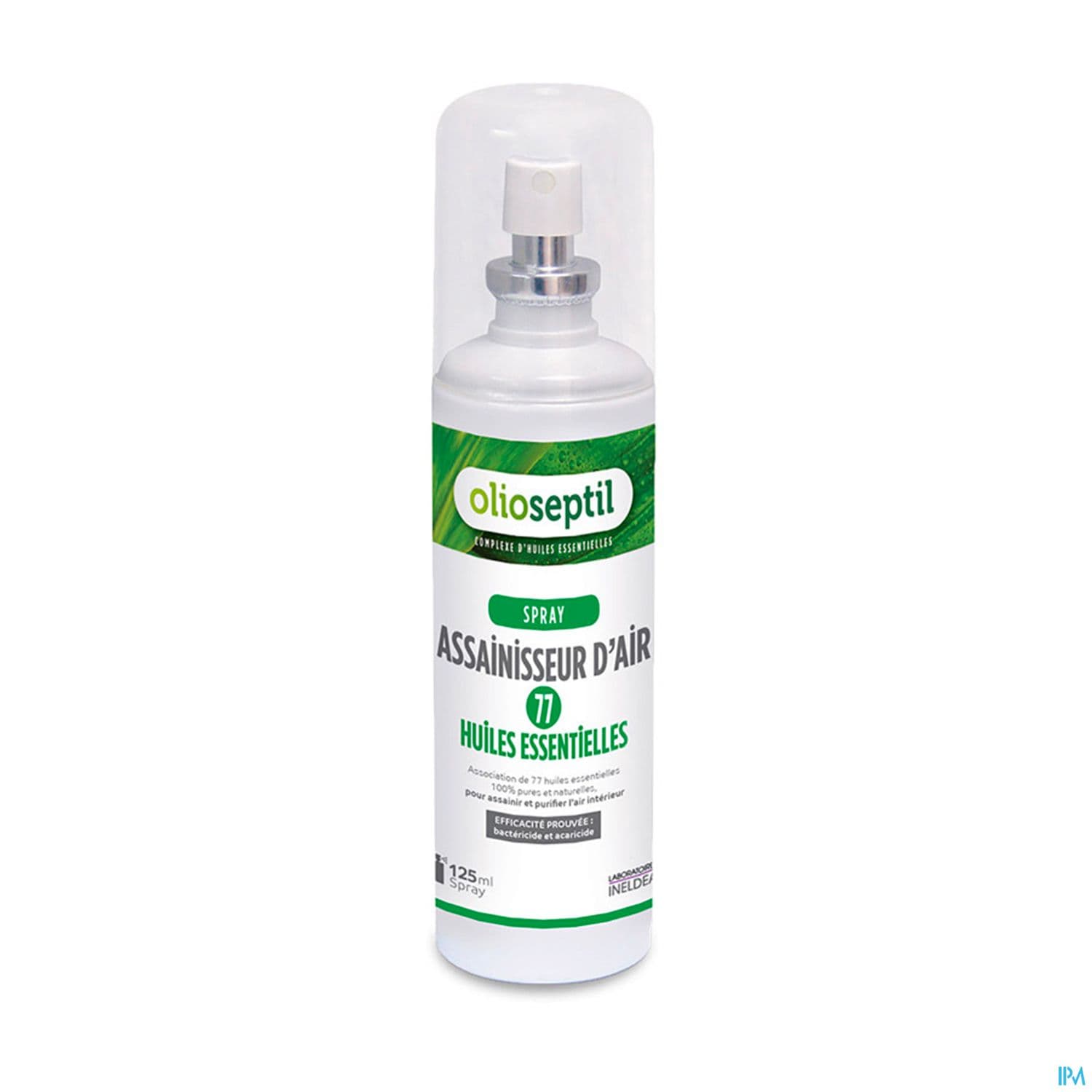 Ineldea Olioseptil Spray Assainisseur D Air 77 Huiles Essentielles Spray 125ml