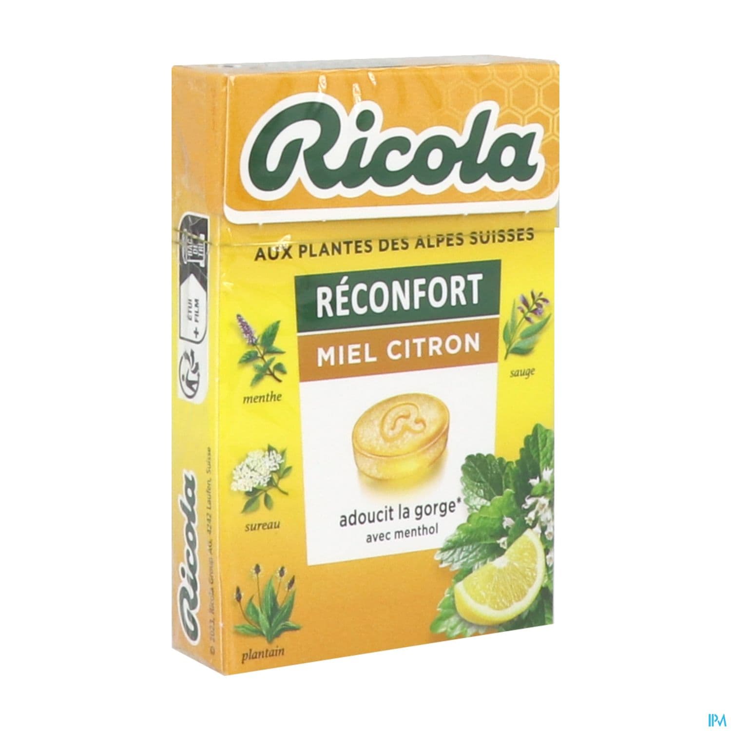 Ricola Bonbon Reconfort Miel Citron 50g