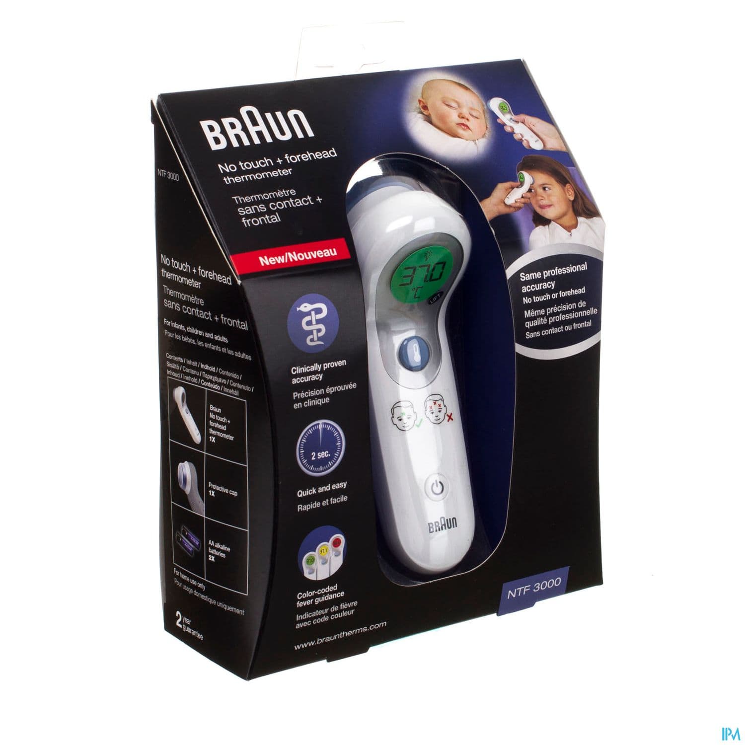 THERM MED DIGIT BRAUN NTF 3000