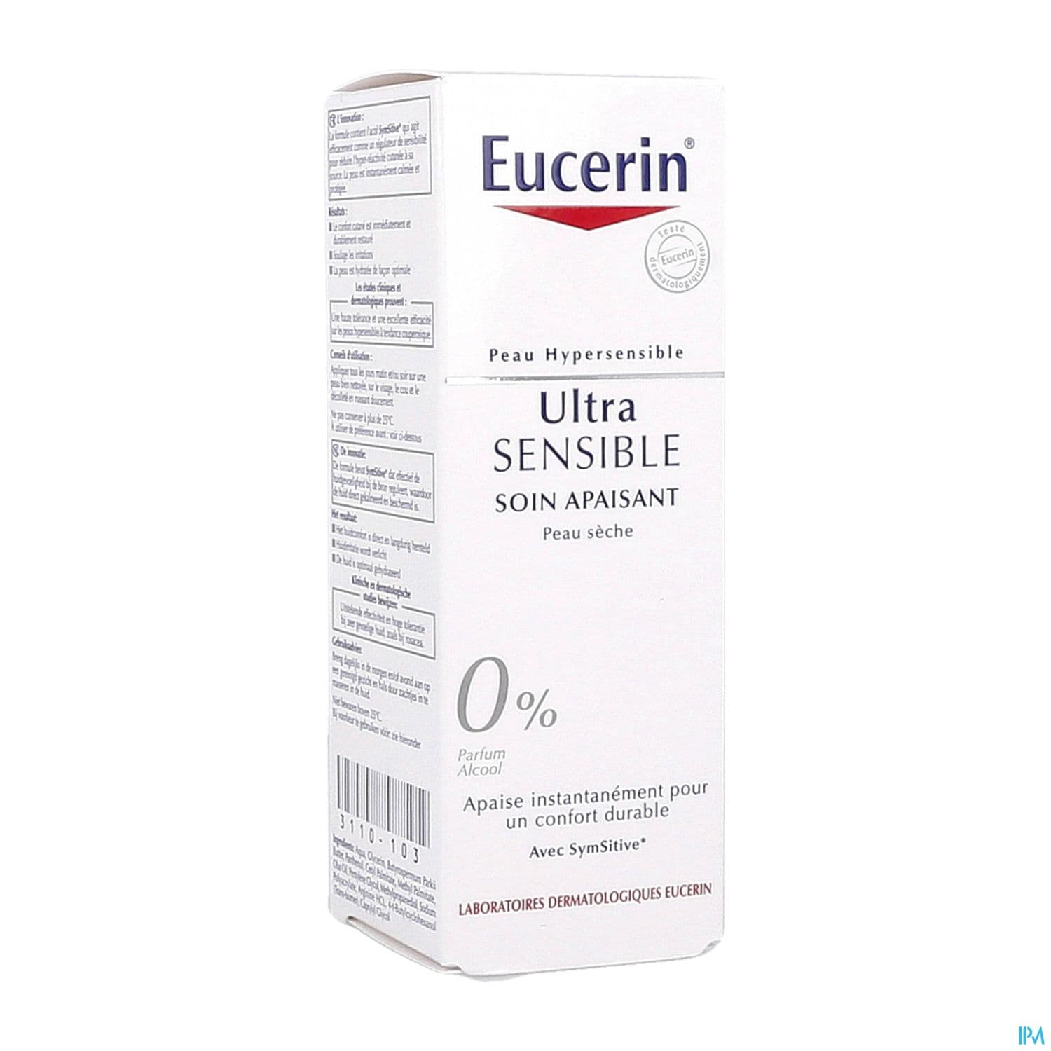 EUCERIN ULTRASENSIBLE SOIN PS 50ML