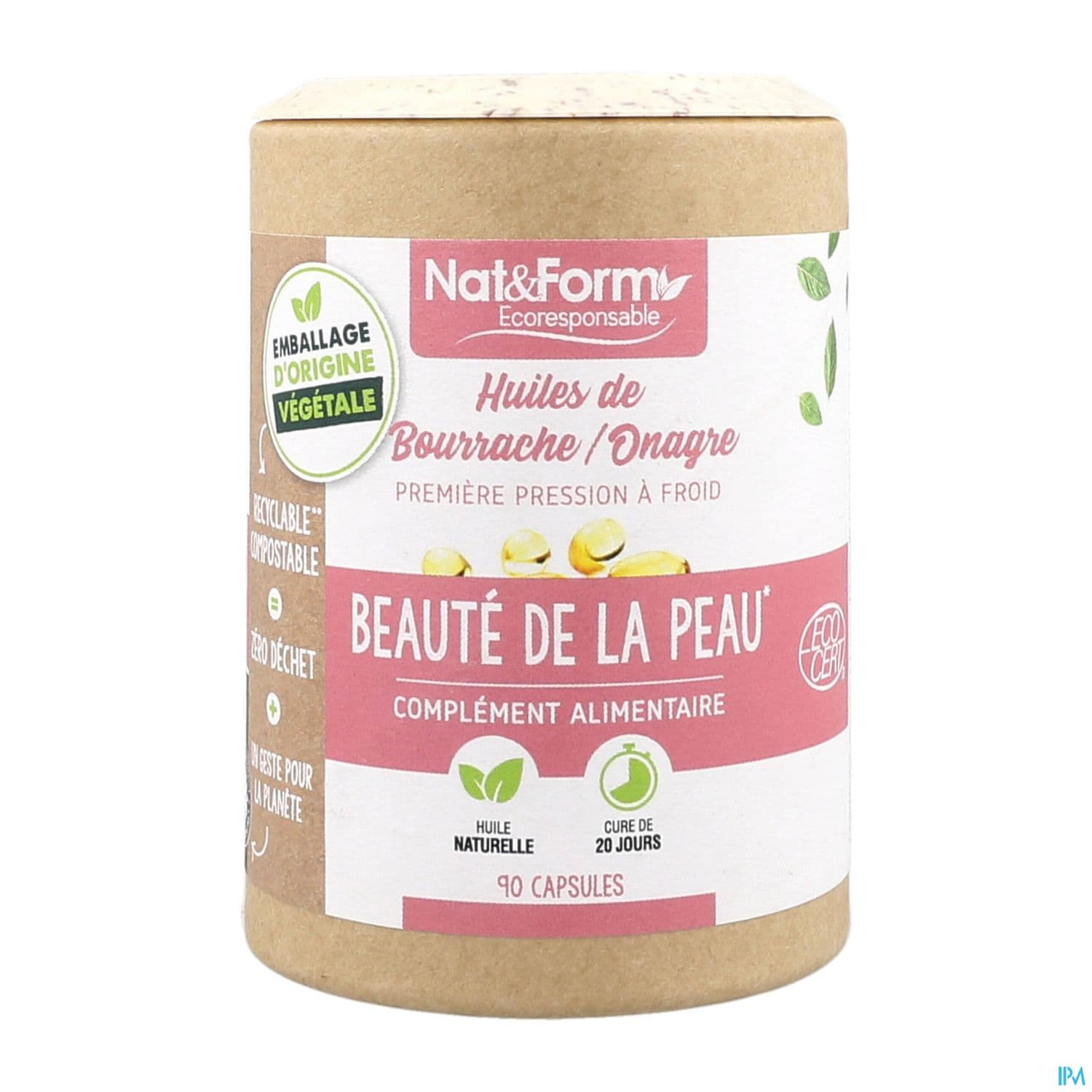 NAT&FORM ECO BOURR/ONAG BIO CAPS90