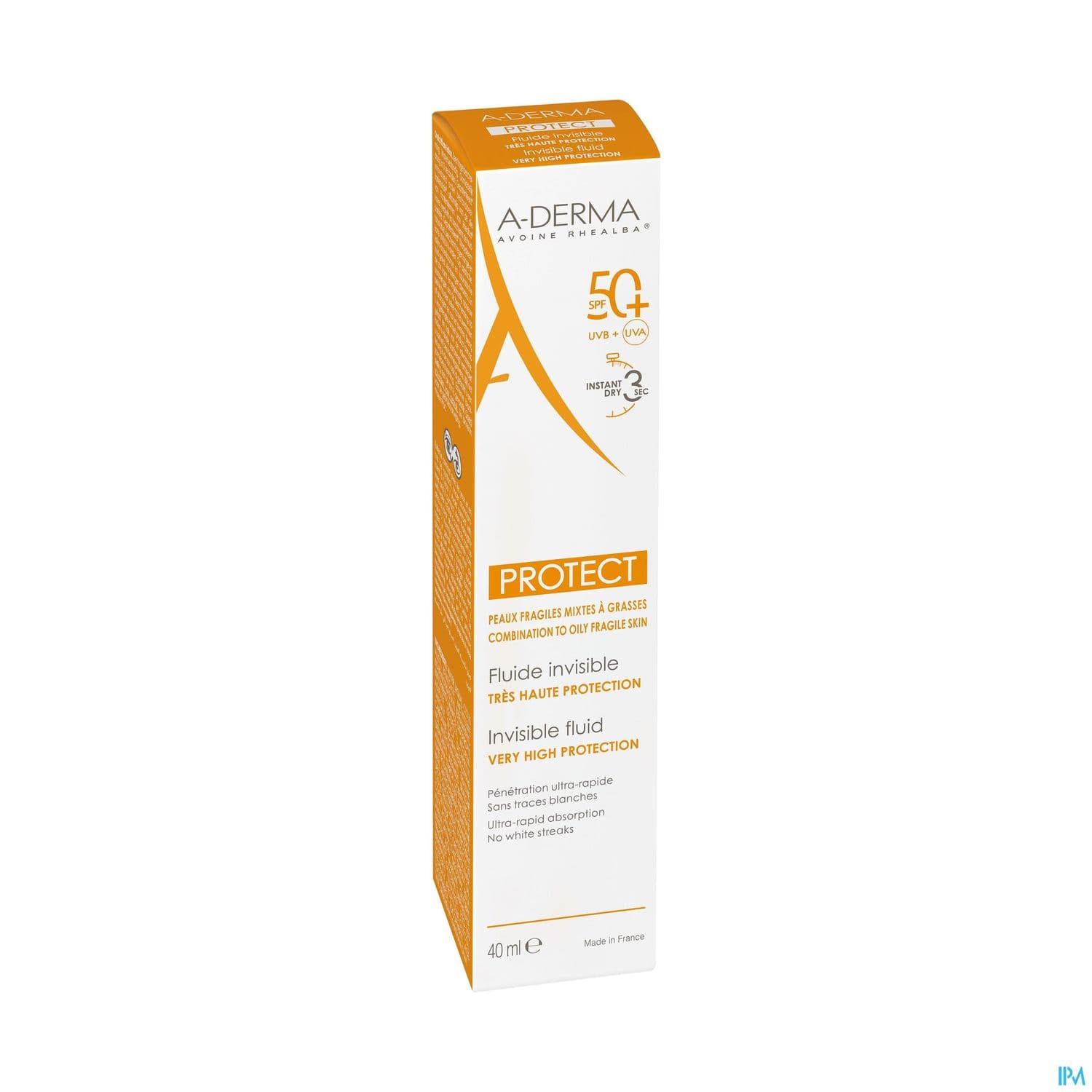 A Derma Protect Fluide Invisible Spf50+ 40ml