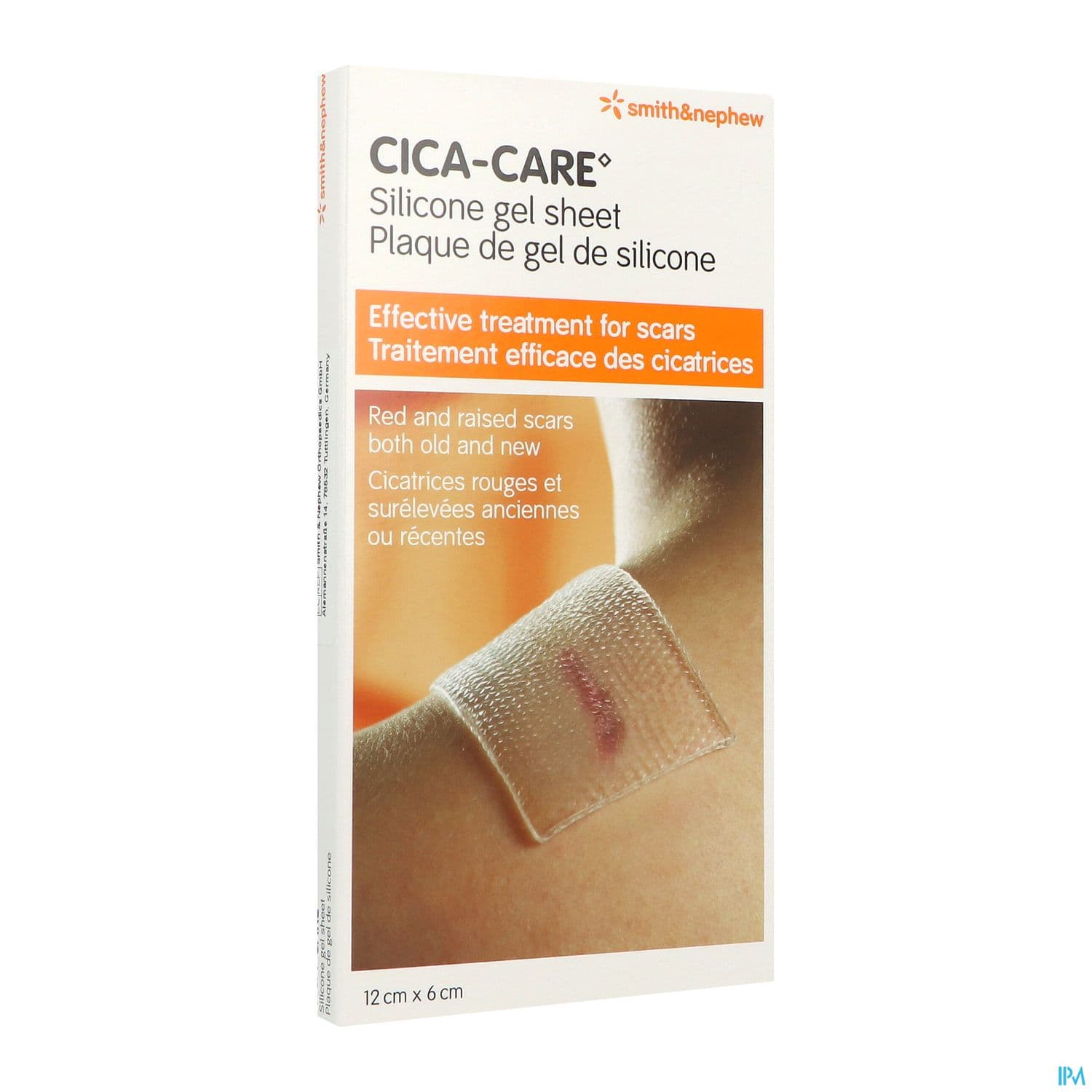 CICA-CARE PLAQ GEL ADH 12X6CM 1