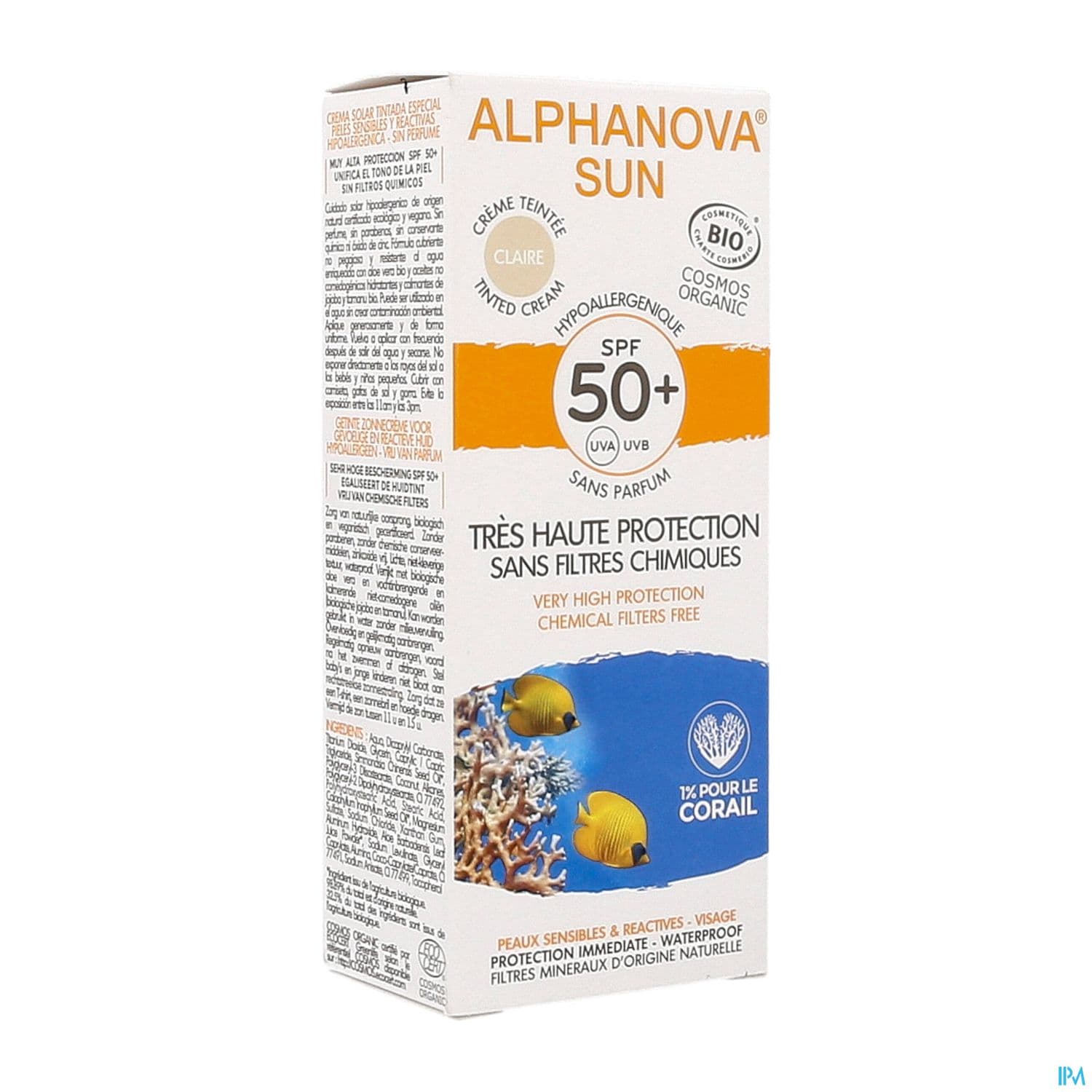 ALPHANOVA SUN 50+ TEINT CLAIR 50G — Grande Pharmacie de la Station - Apothical