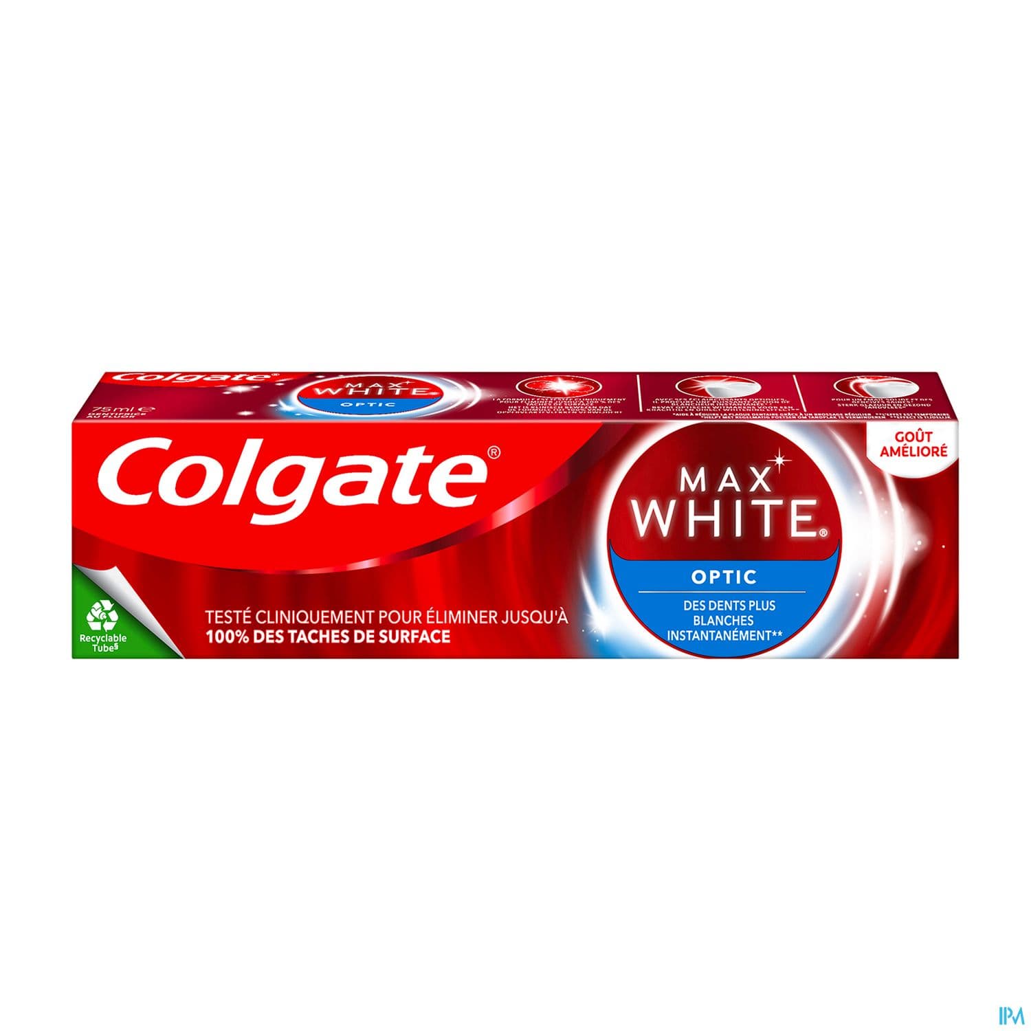 Colgate Max White Optic Dentifrice 75ml