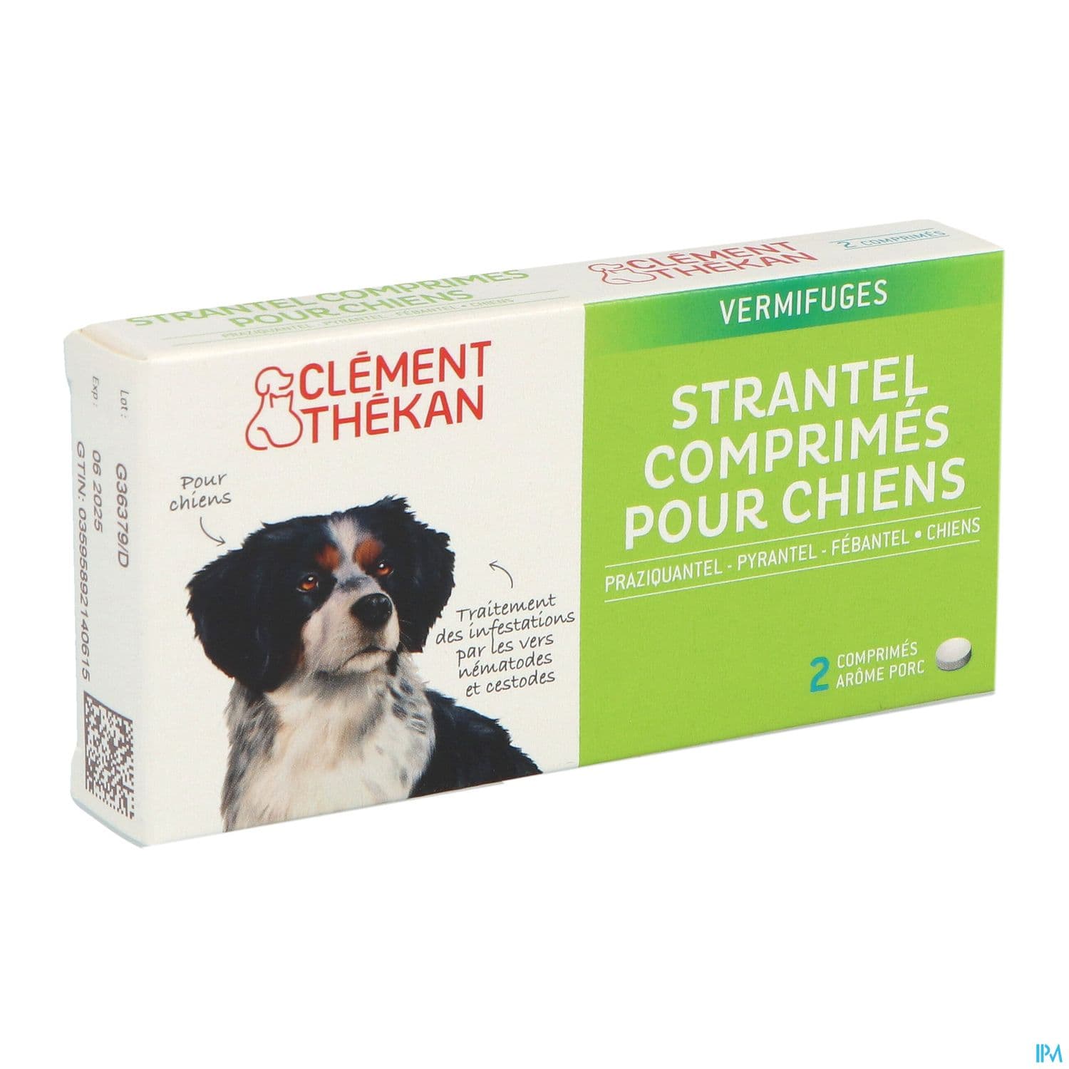 Clement Thekan Strantel Chien Comprime 2 — Pharmacie du Pilori
