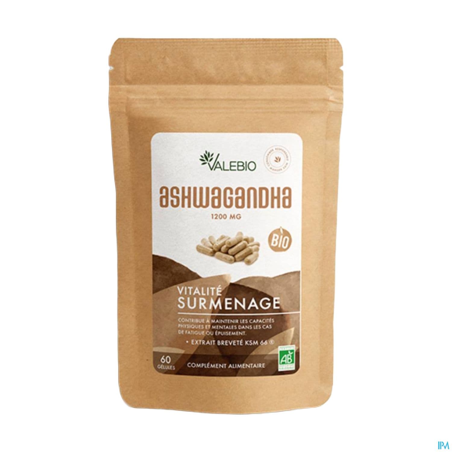 Valebio Ashwagandha Bio Gelule 60