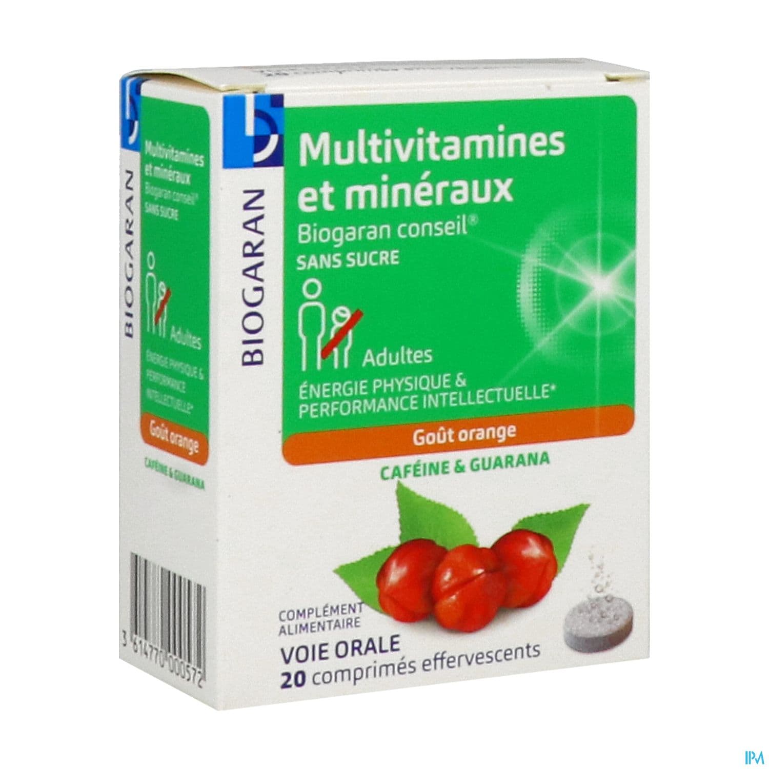 Biogaran Conseil Multivitamines Et Mineraux Comprime Effervescent 20