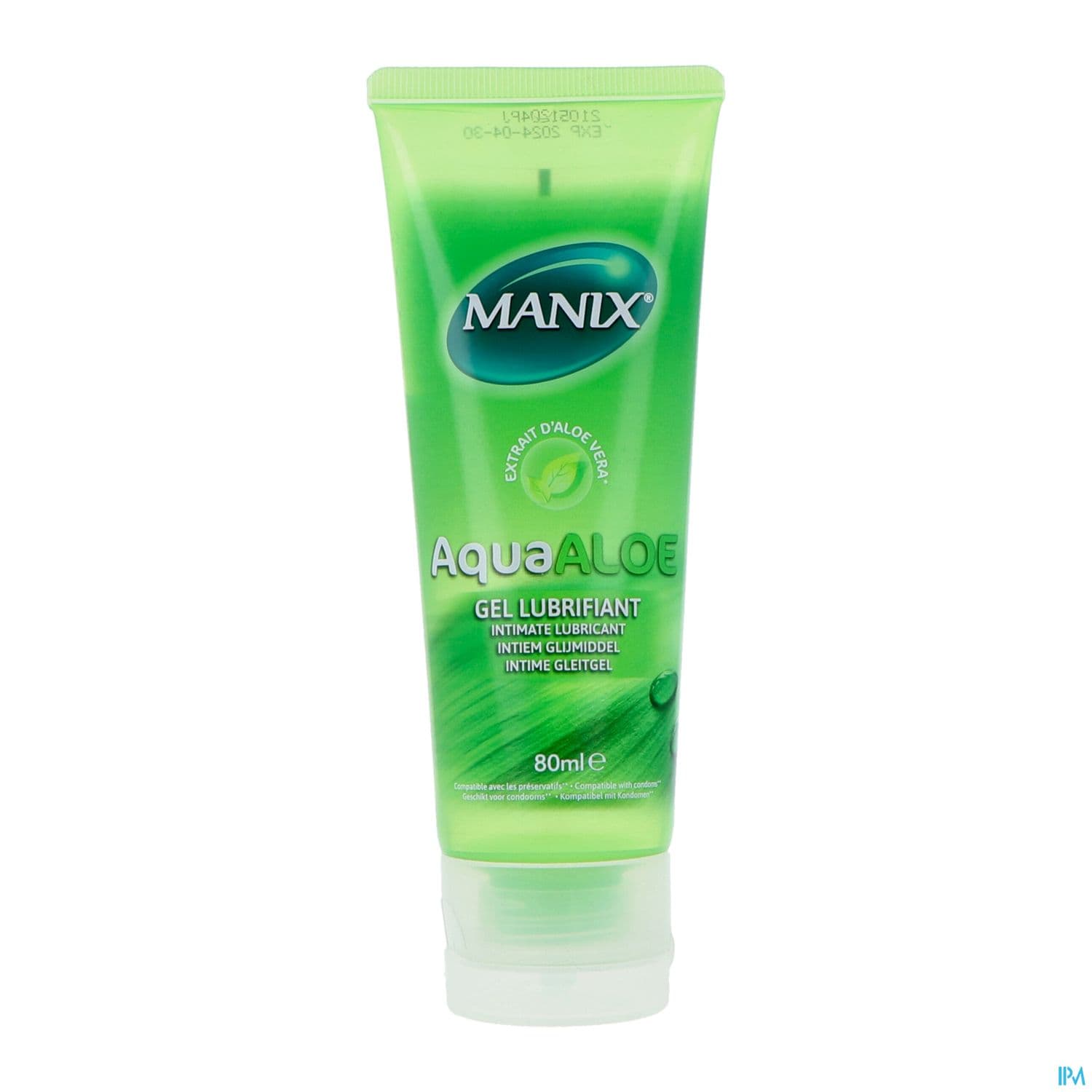 MANIX GEL LUBRIF SENS AQUALOE 80ML