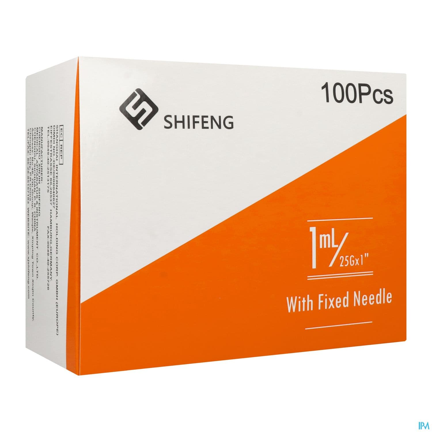 Shifeng Seringue Pour Administration Vaccin Covid G25 1ml — Pharmacie Riviera