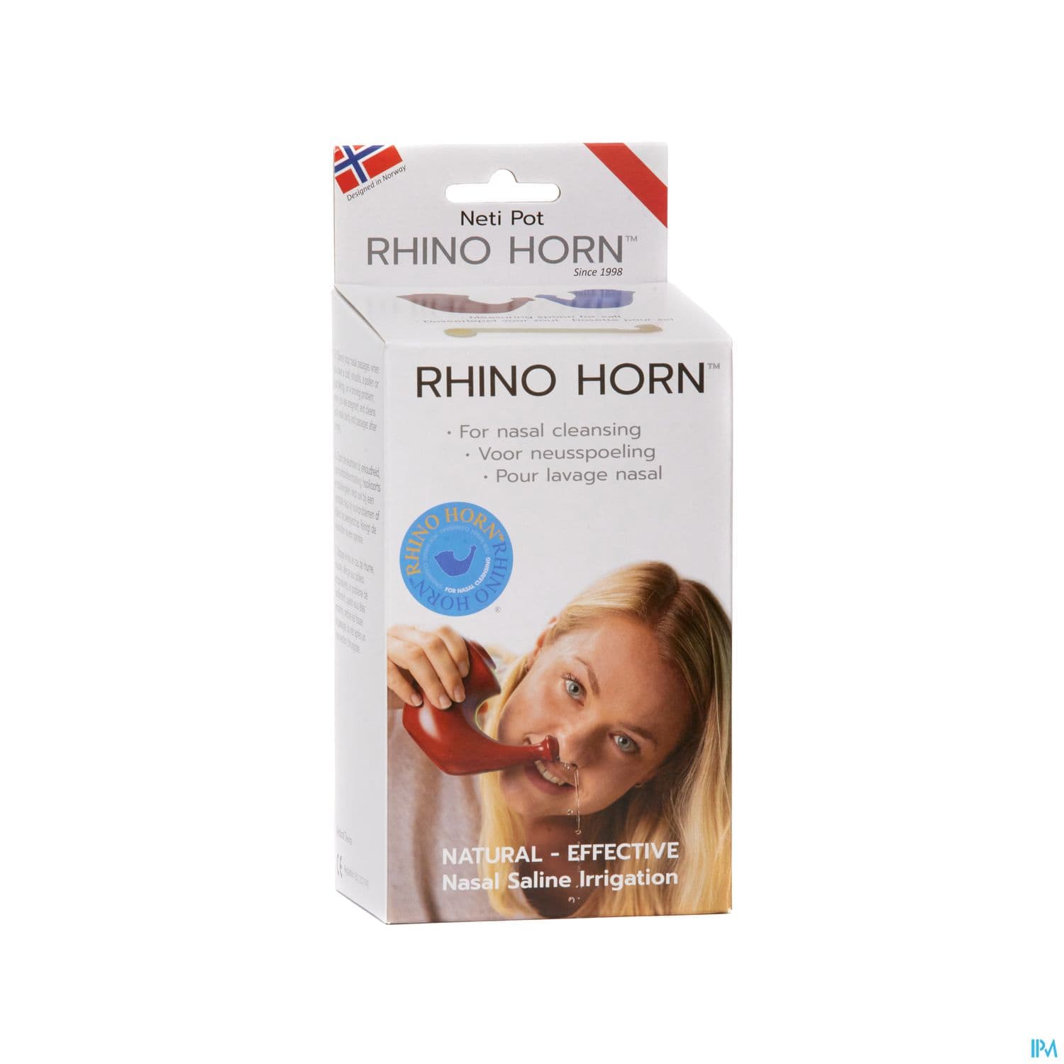 Rhino Horn Adulte Appareil Pour Lavage Des Fosses Nasales Rouge — Pharmacie Boulogne Print