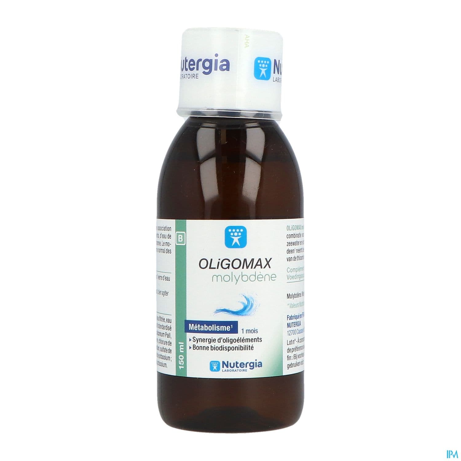 Nutergia Oligomax Molybdene Solution Buvable 150ml