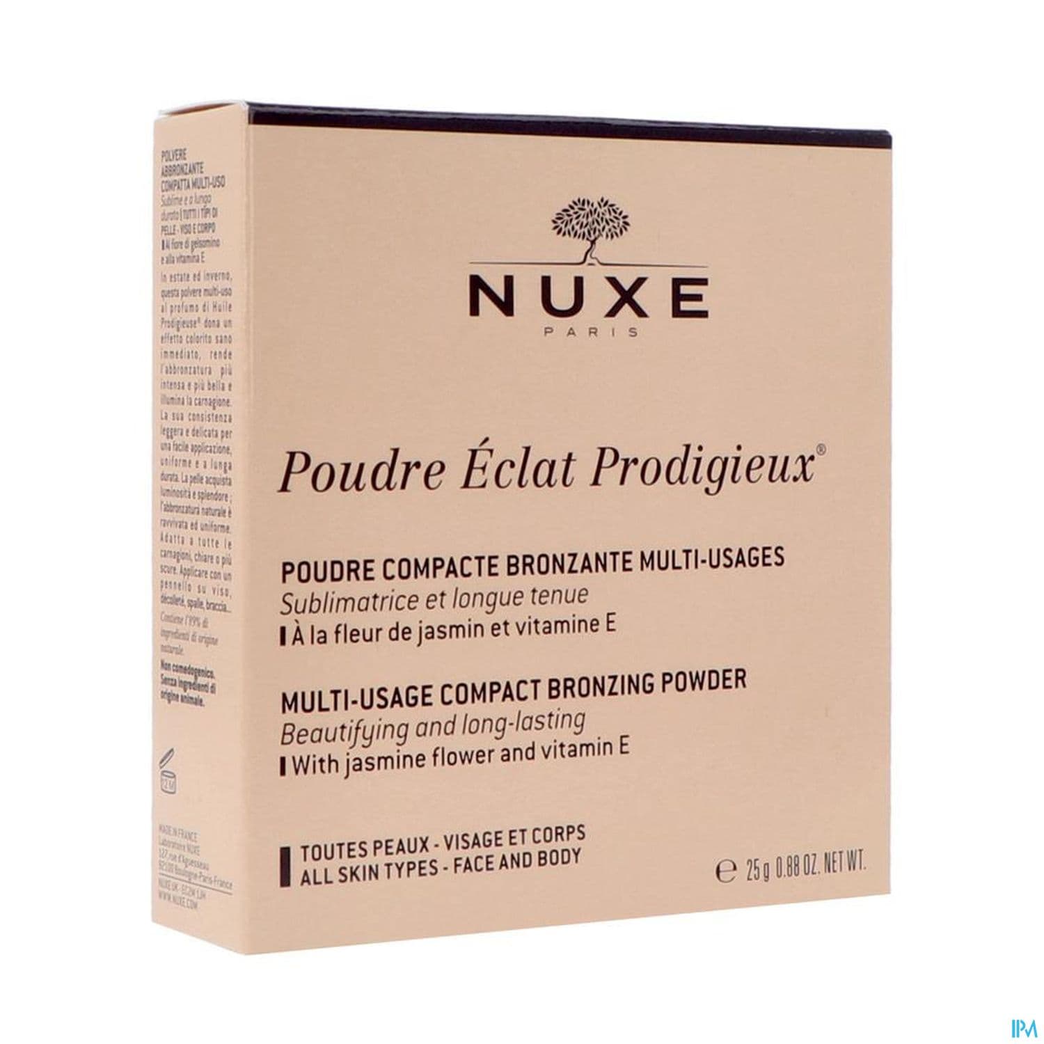 Nuxe Poudre Eclat Prodigieux Poudre Compacte Bronzante Multifonctions 25g