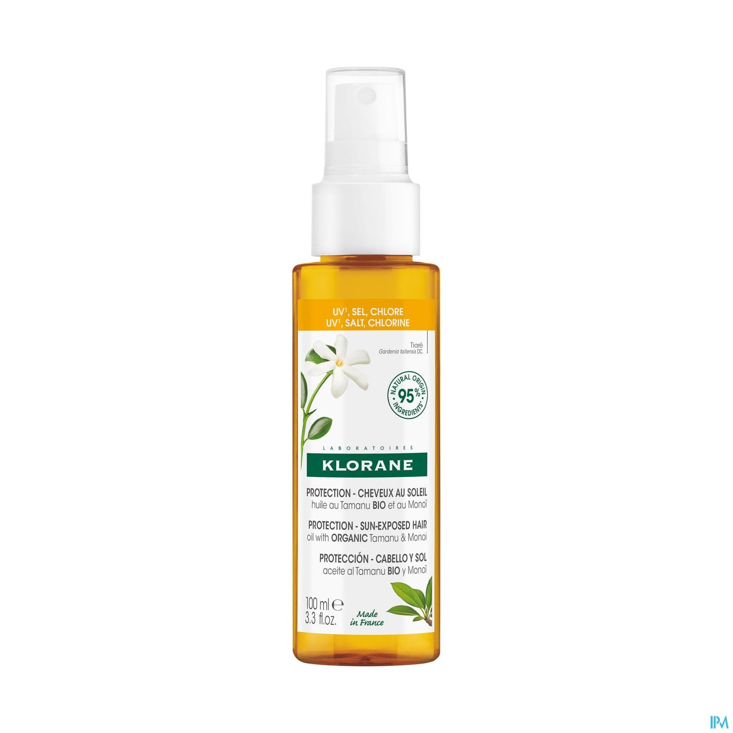 Klorane Huile Protectrice Capillaire Tamanu Monoi 100ml