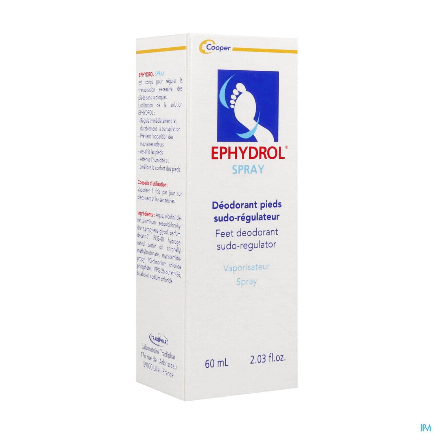 EPHYDROL PEDILANE VAPO 60ML