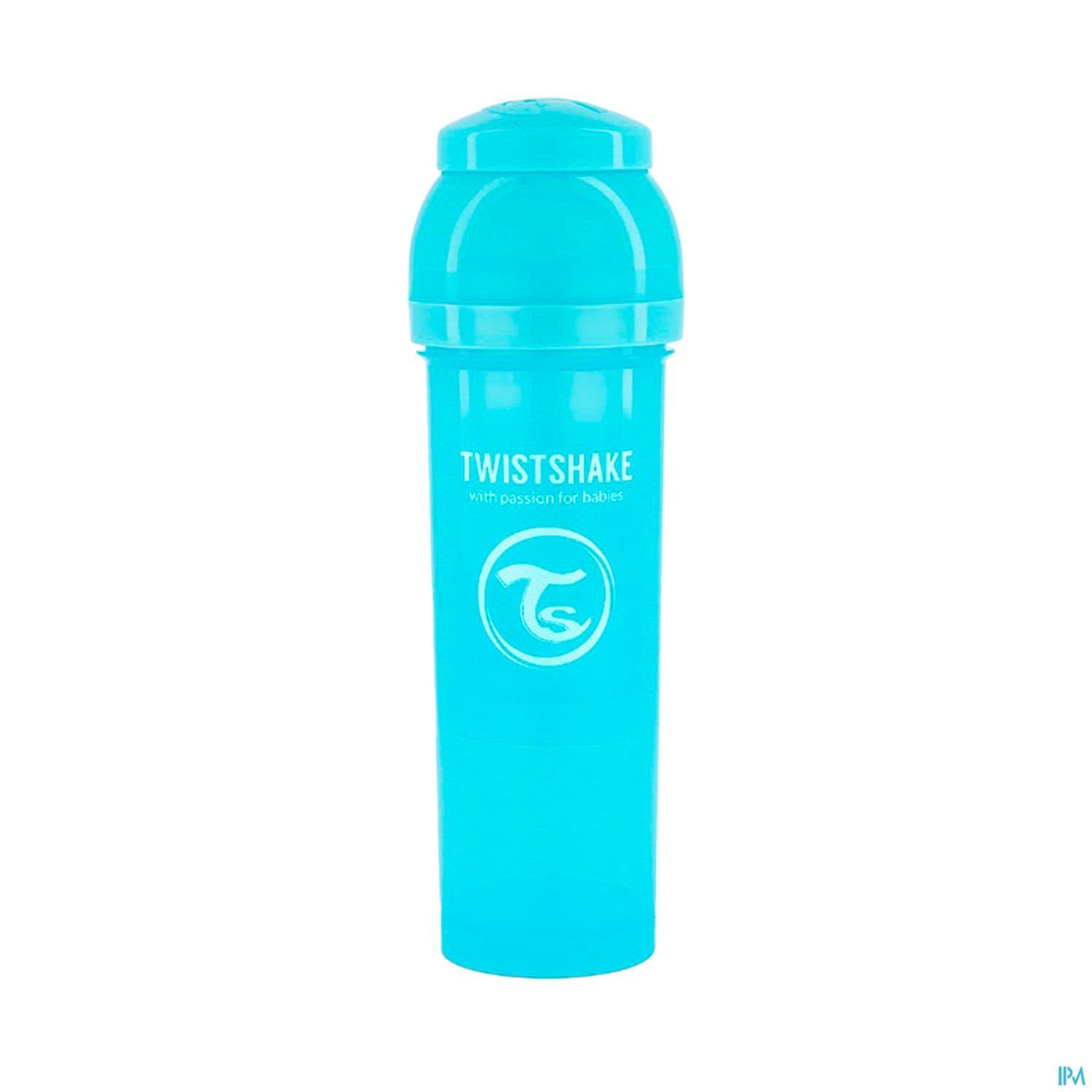 TWISTSHAKE BIB 330ML BLEU PAST 4M+ — Pharmacie Pessac Arago