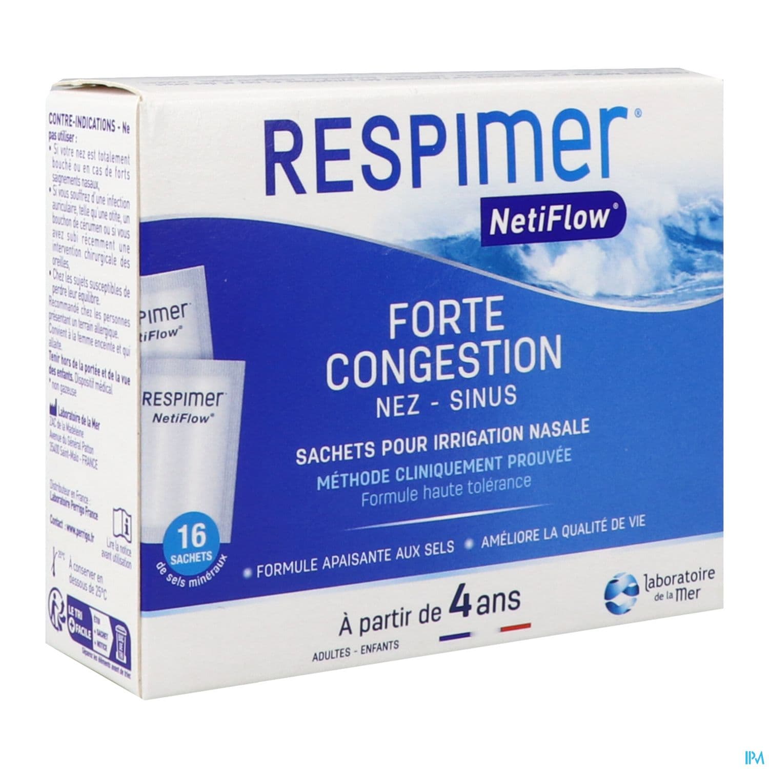 Laboratoire De La Mer Respimer Netiflow Recharge Sachet 16 — Pharmacie Metro Simplon