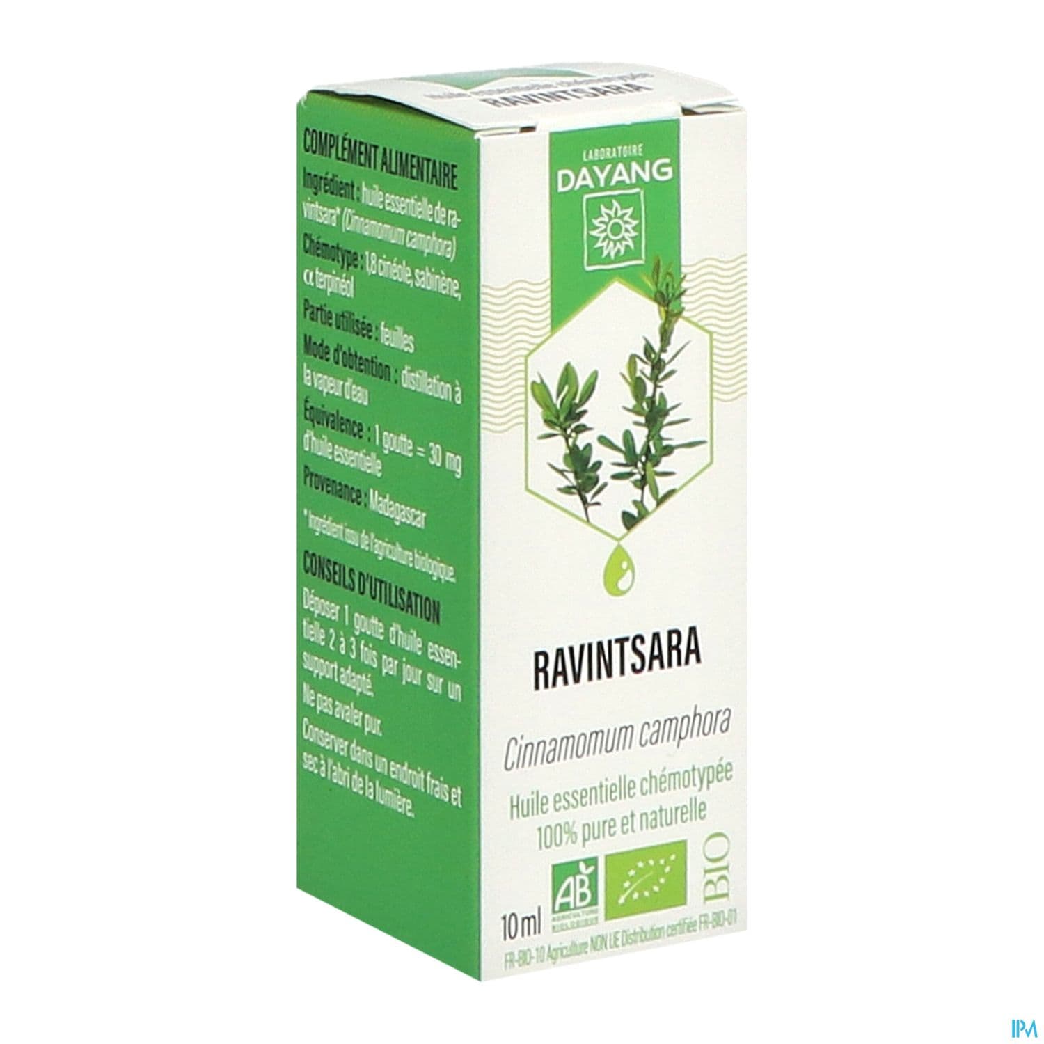 Dayang Huile Essentielle Ravintsara Bio 10ml