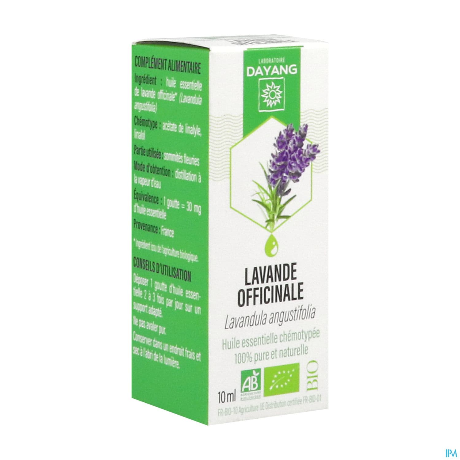 Dayang Huile Essentielle Lavande Officinale Bio 10ml