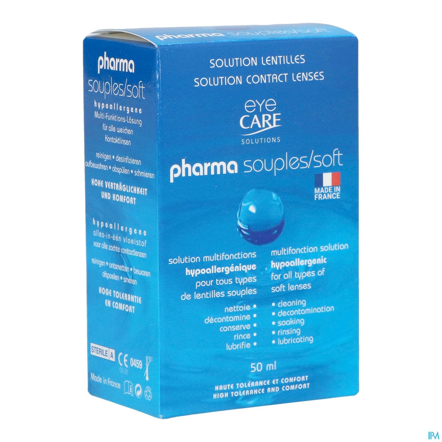 Pharma Souples Kit 50ml (1 Flacon 50ml + 1 Etui Lentilles)