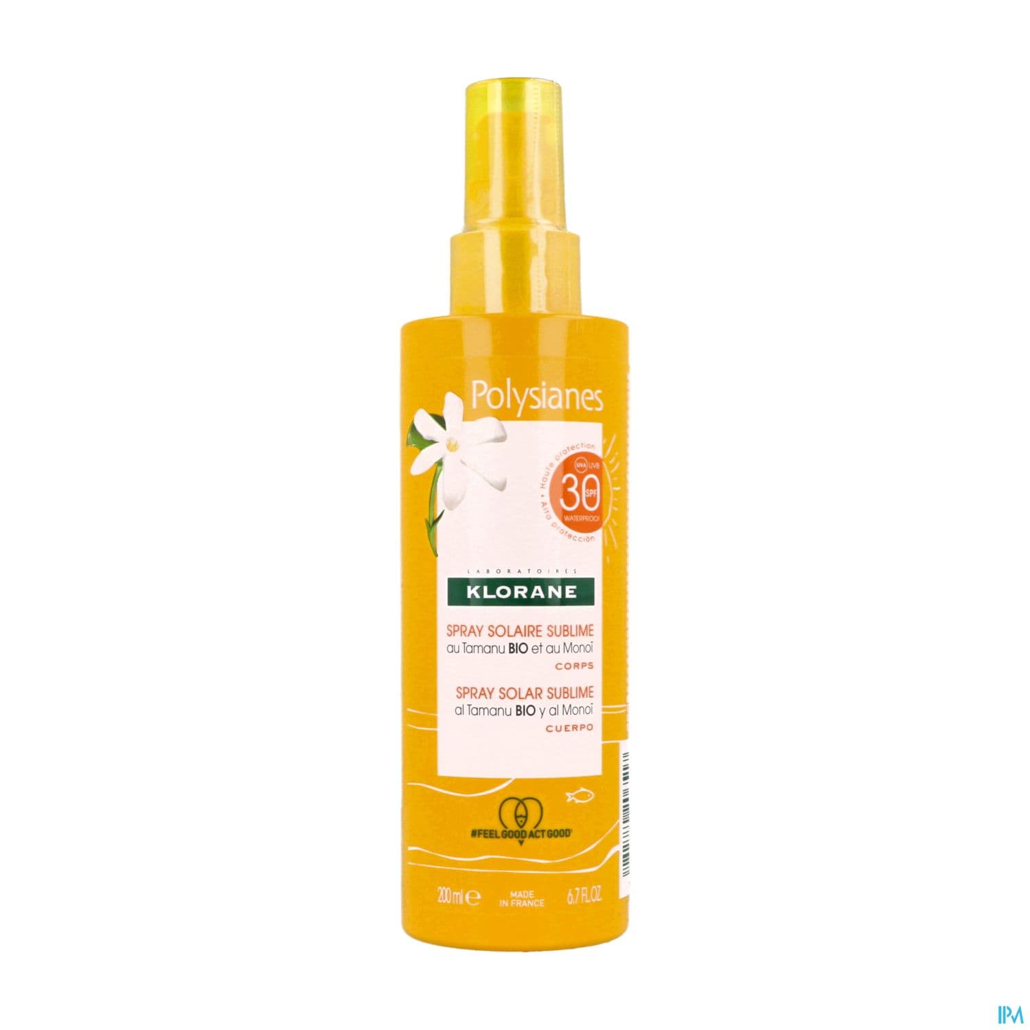 Klorane Polysianes Spray Solaire Sublime Spf30 200ml