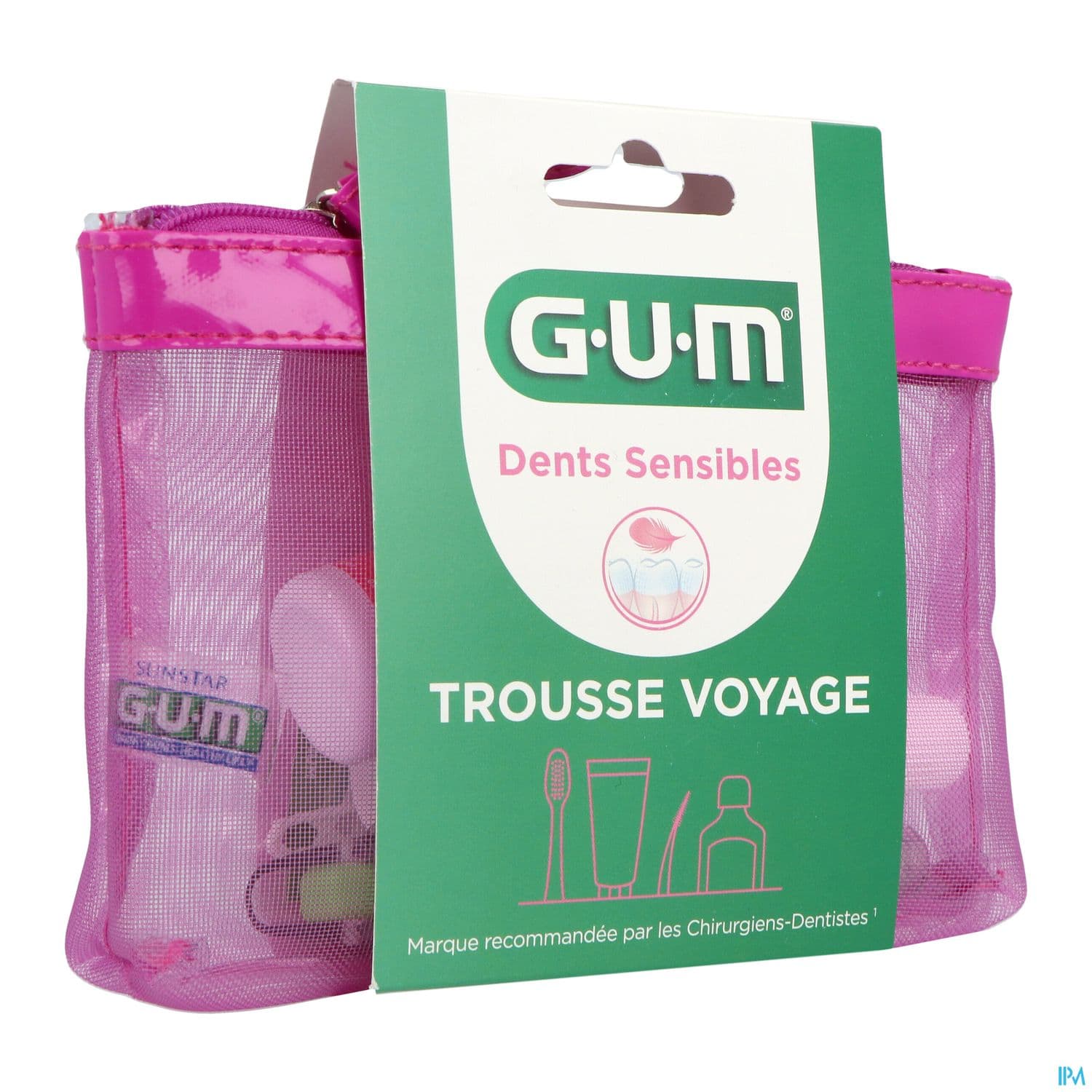 Gum Kit Voyage Dents Sensibles 4produits