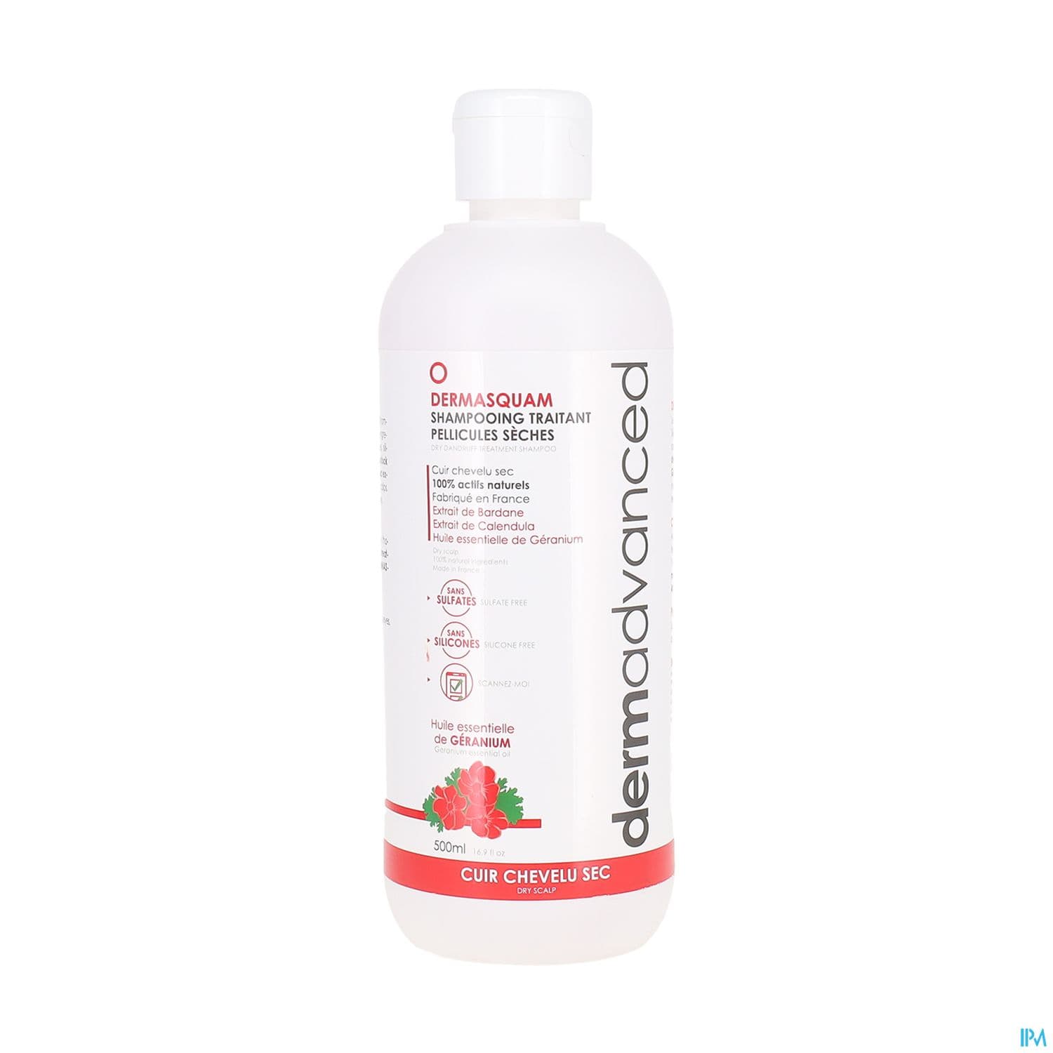 DERMASQUAM SH PELLICUL SECHE 500ML — Pharmacie Pharmavance Sacre Coeur