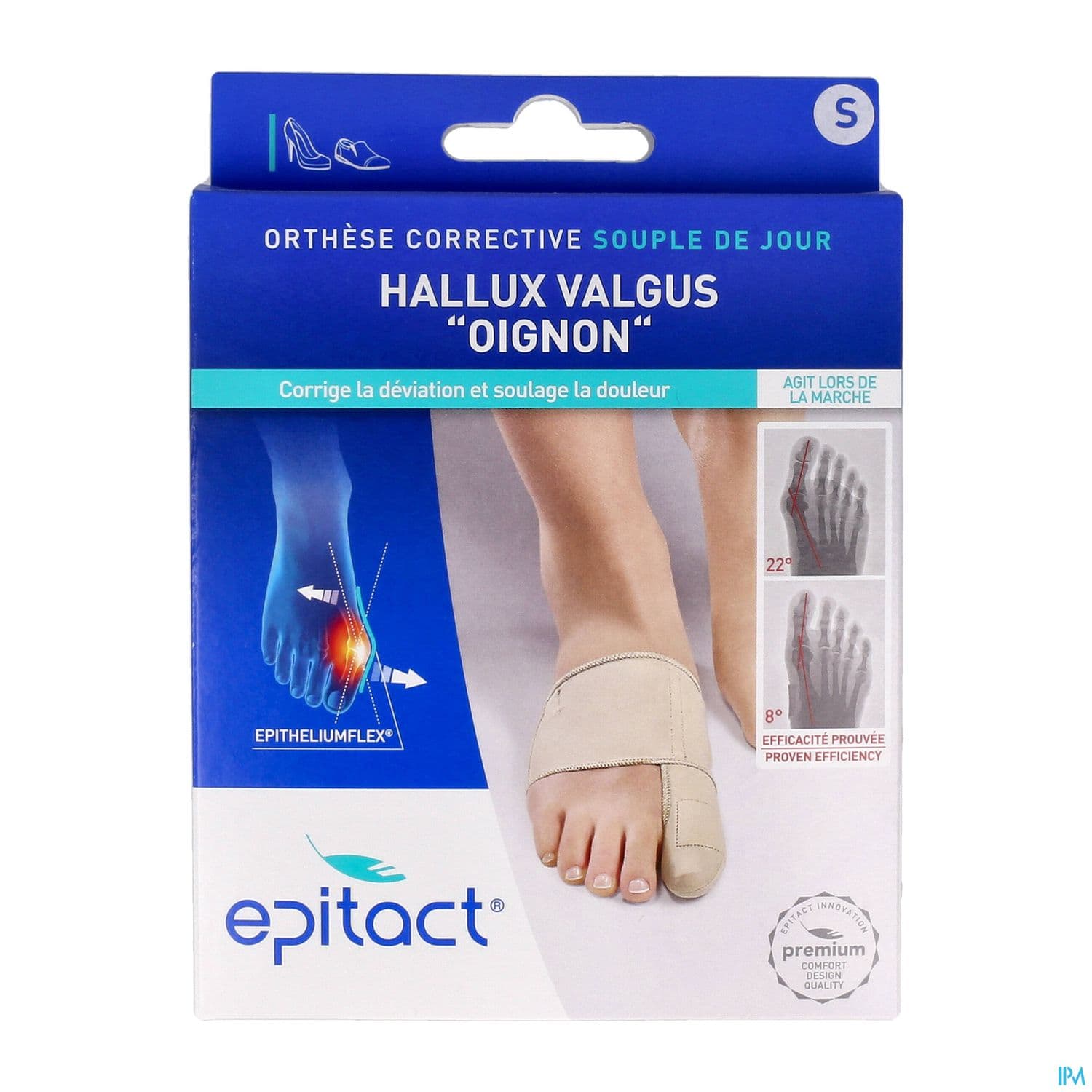 ORTHESE EPITACT HALLUX VALG JOUR S
