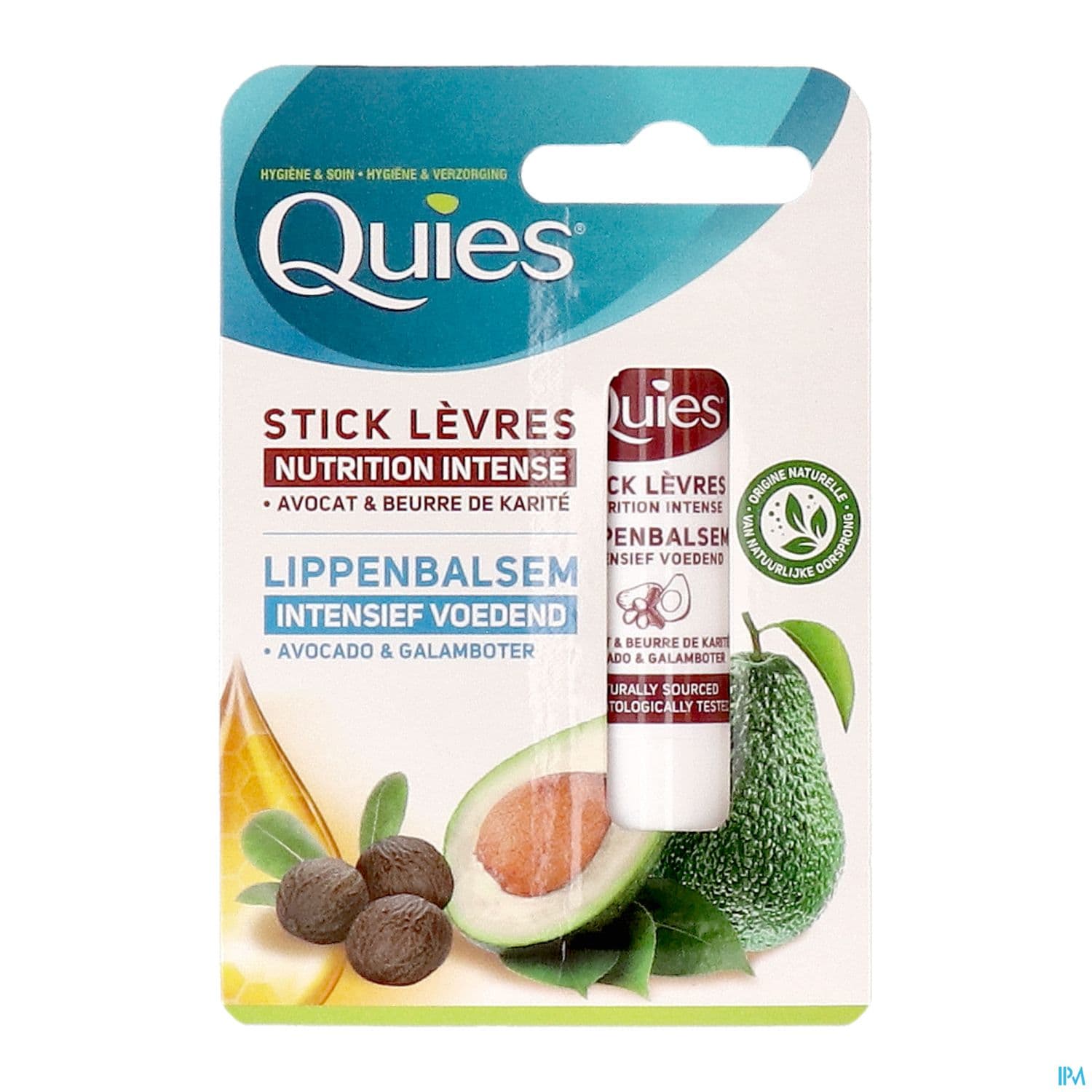 Quies Stick Levres Regenerant Avocat&beure Karite