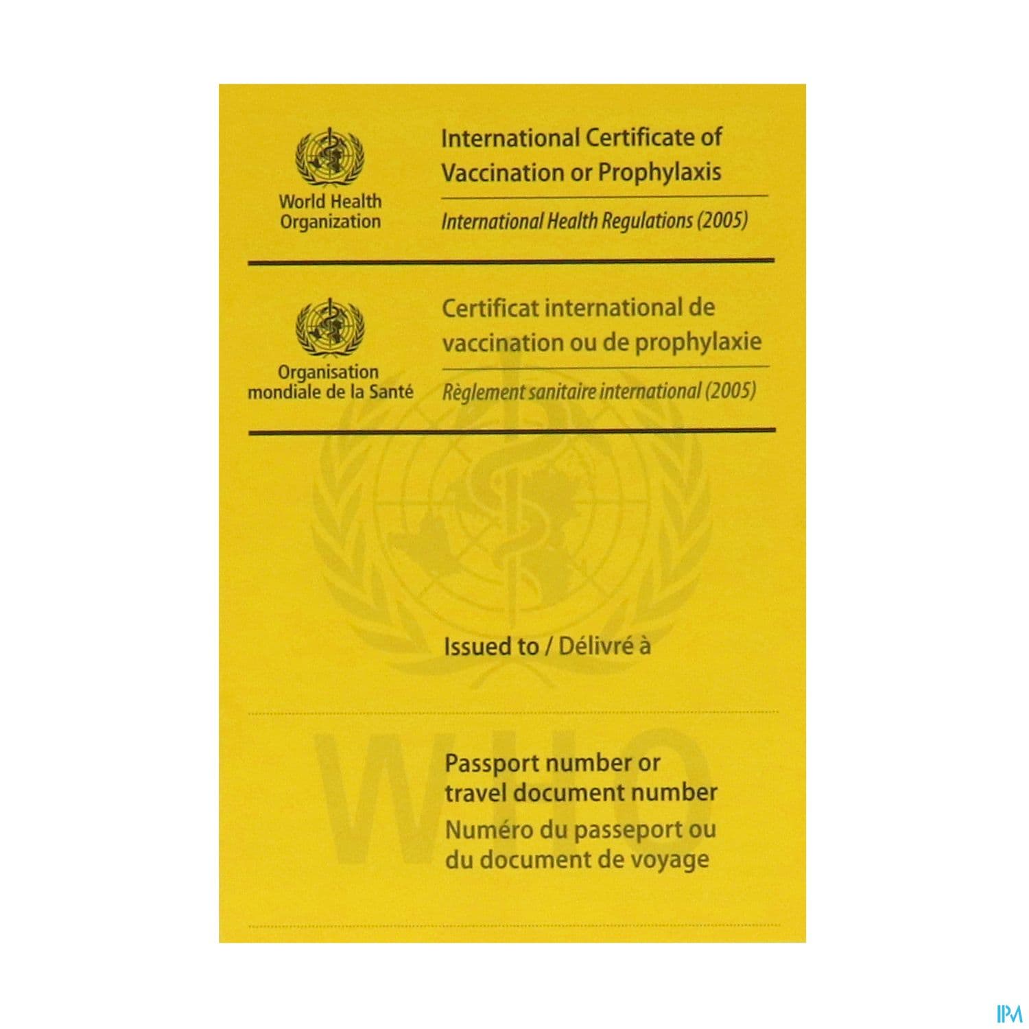 Carnet Vaccination — Pharmacie Lafayette de Roubaix