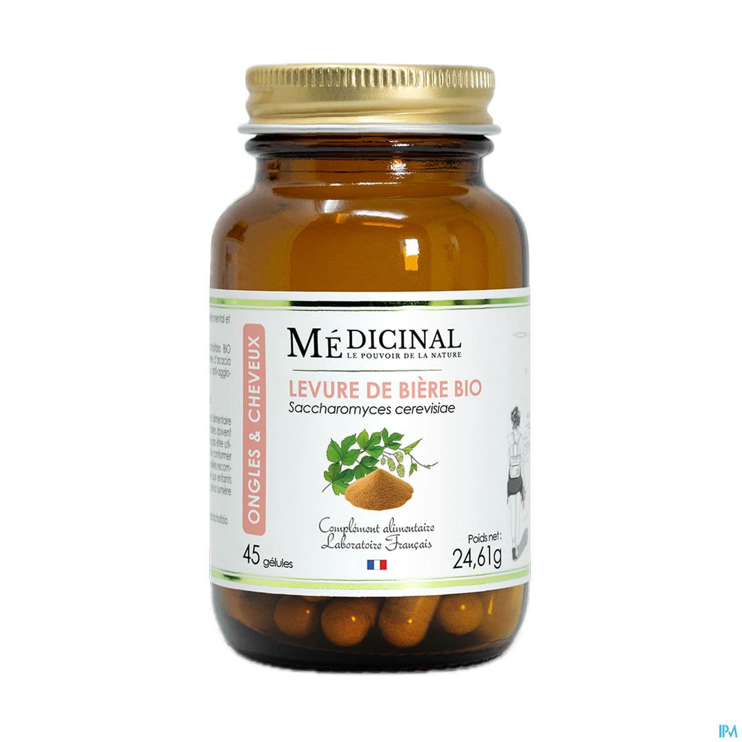 MEDICINAL LEVURE BIERE BIO GELU 45