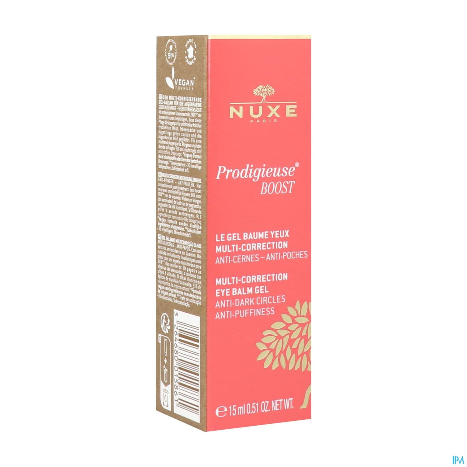 Nuxe Cr Prodigieux Boost Gel Yeux Multi Corr. 15ml