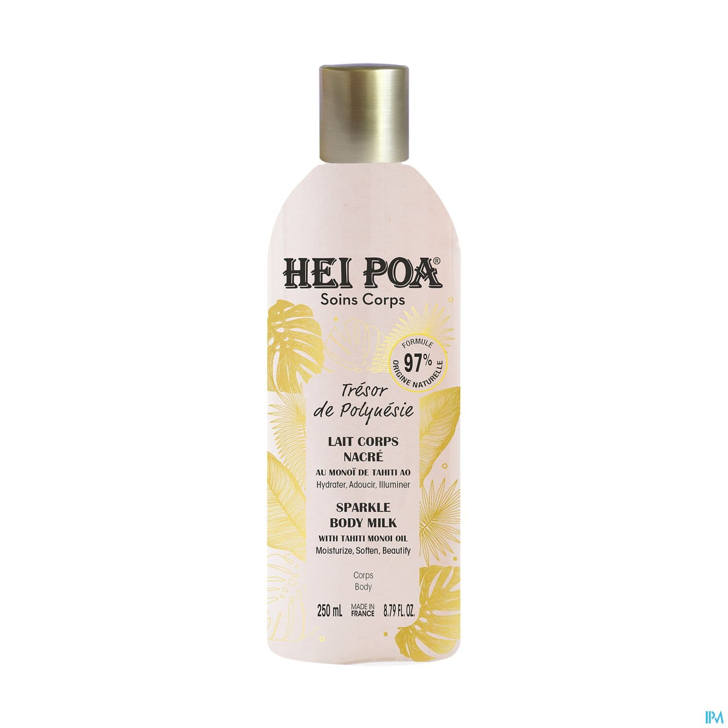HEIPOA LAIT NACRE TRESOR POLY250ML