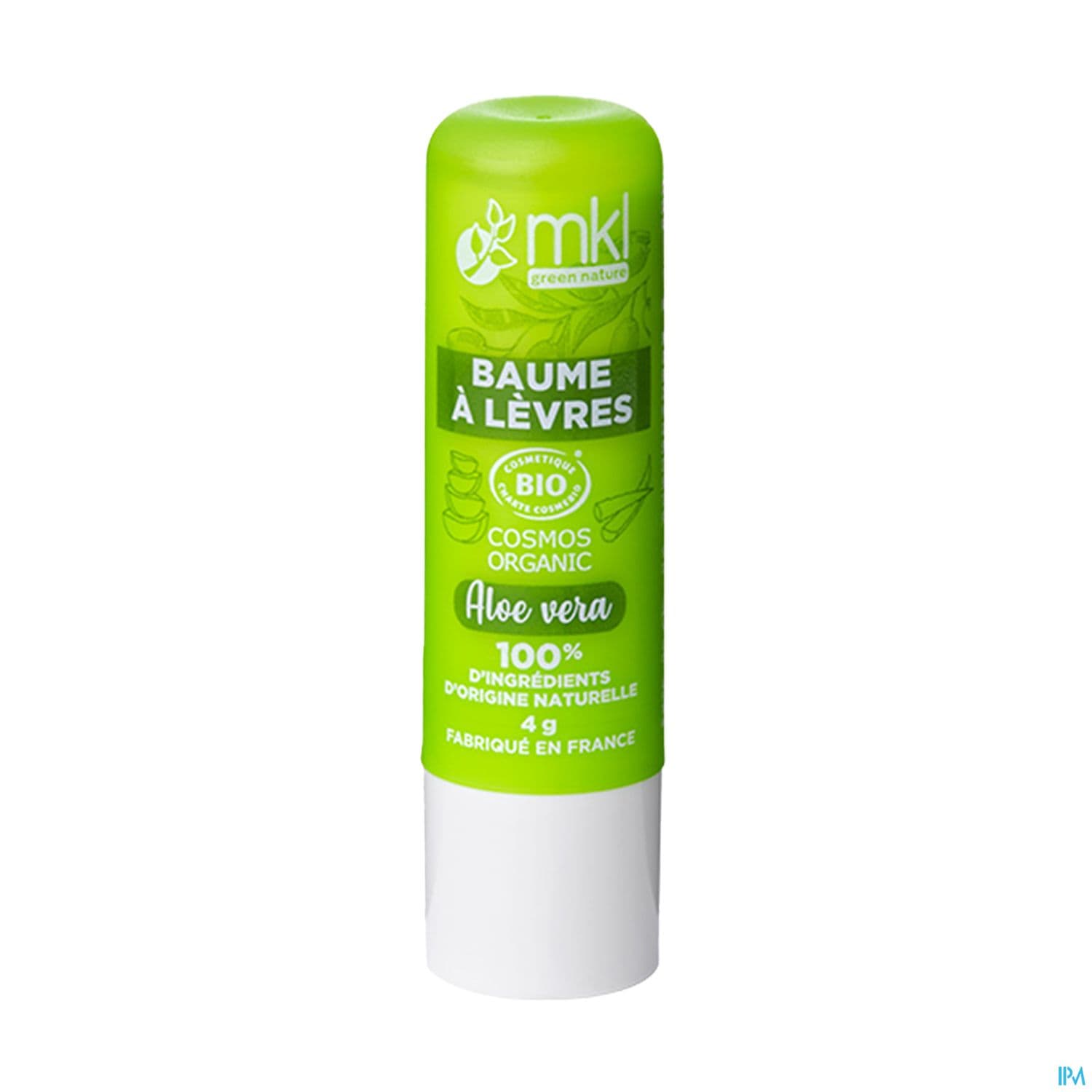 Mkl Green Nature Baume A Levres Bio Aloe Vera 4g