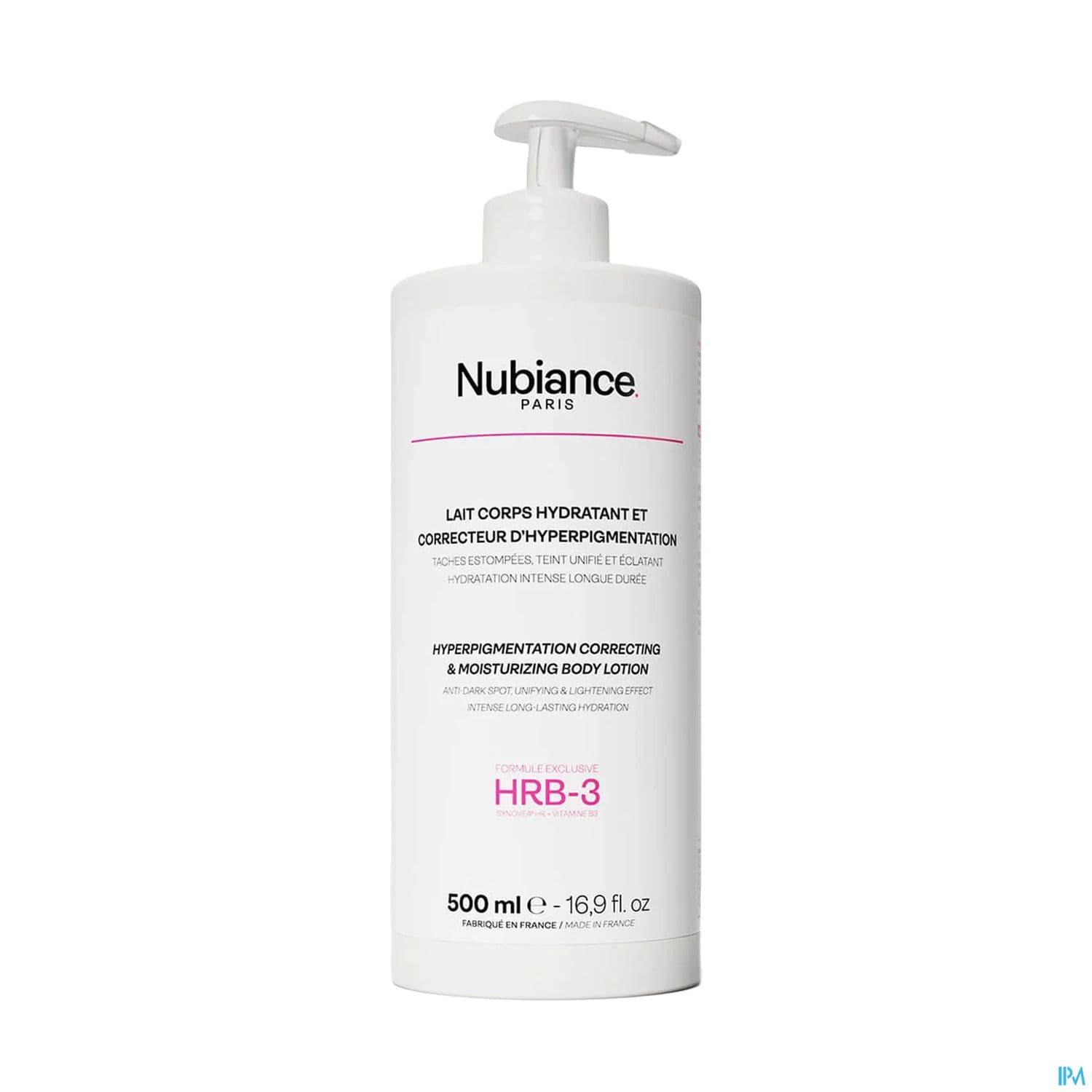 NUBIANCE HRB-3 LAIT CORPS 500ML