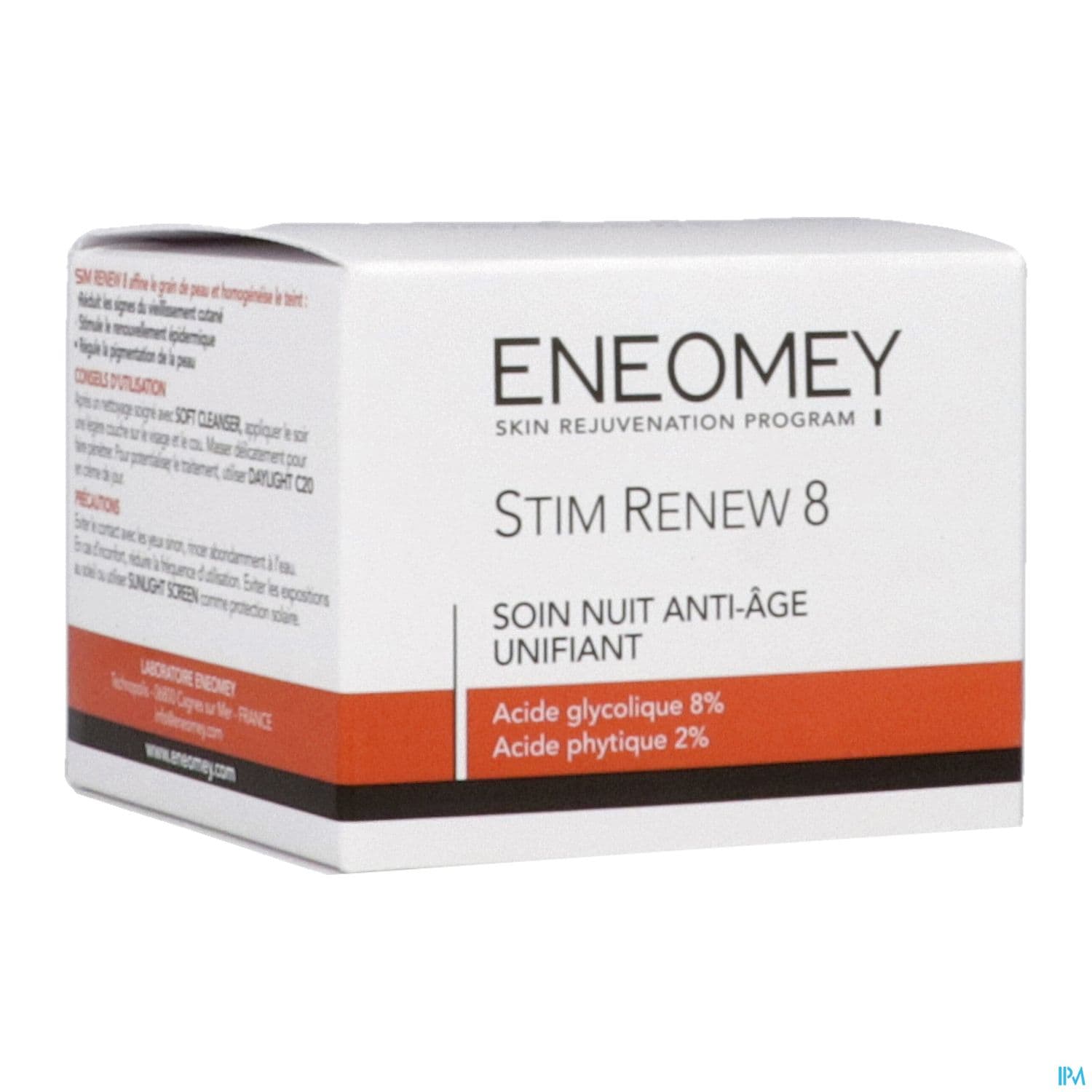 ENEOMEY STIM RENEW 8 NUIT 50ML — Pharmacie du port st-Maxime