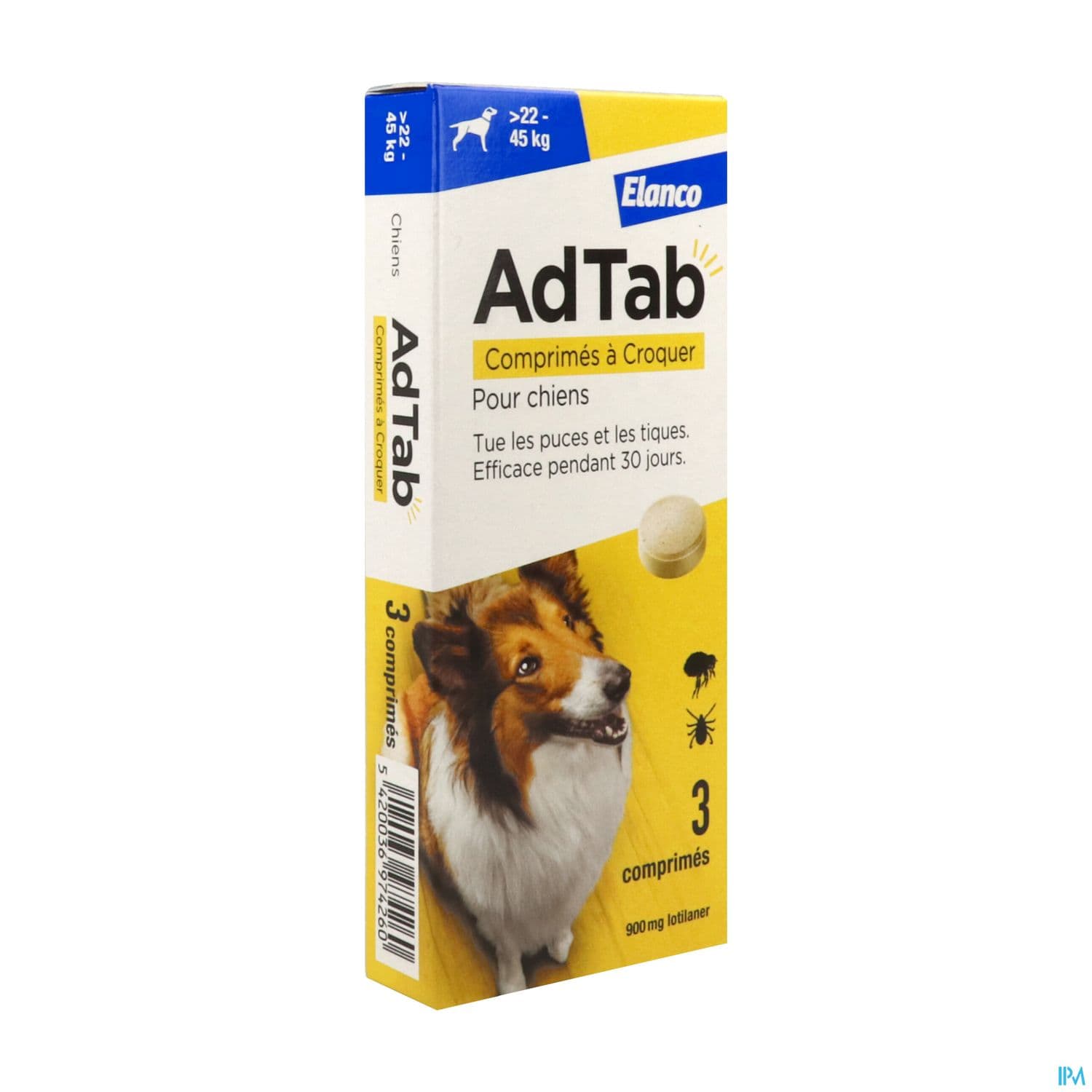 ADTAB 900MG CHIEN CPR 3