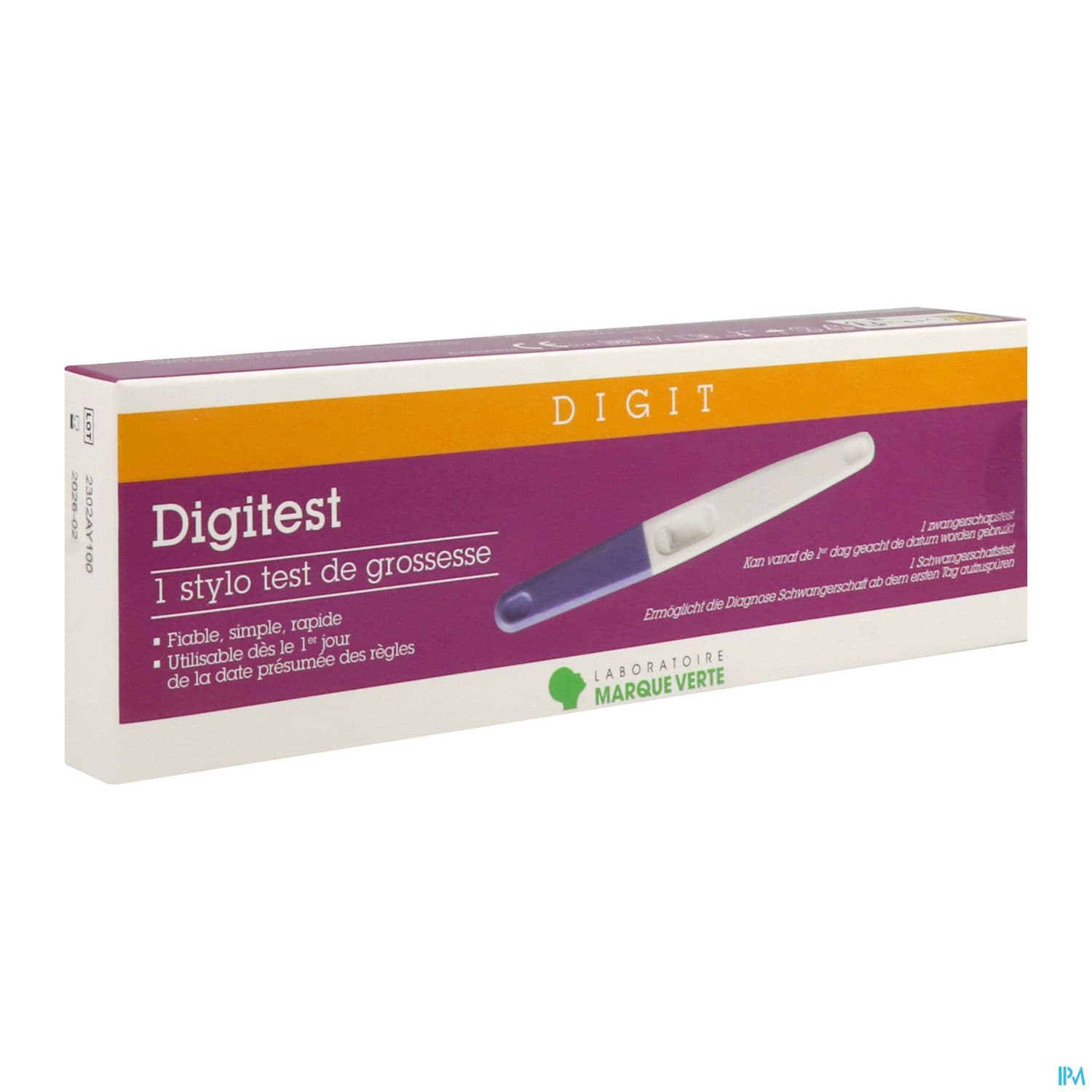 DIGITEST TEST DE GROSSESSE X1